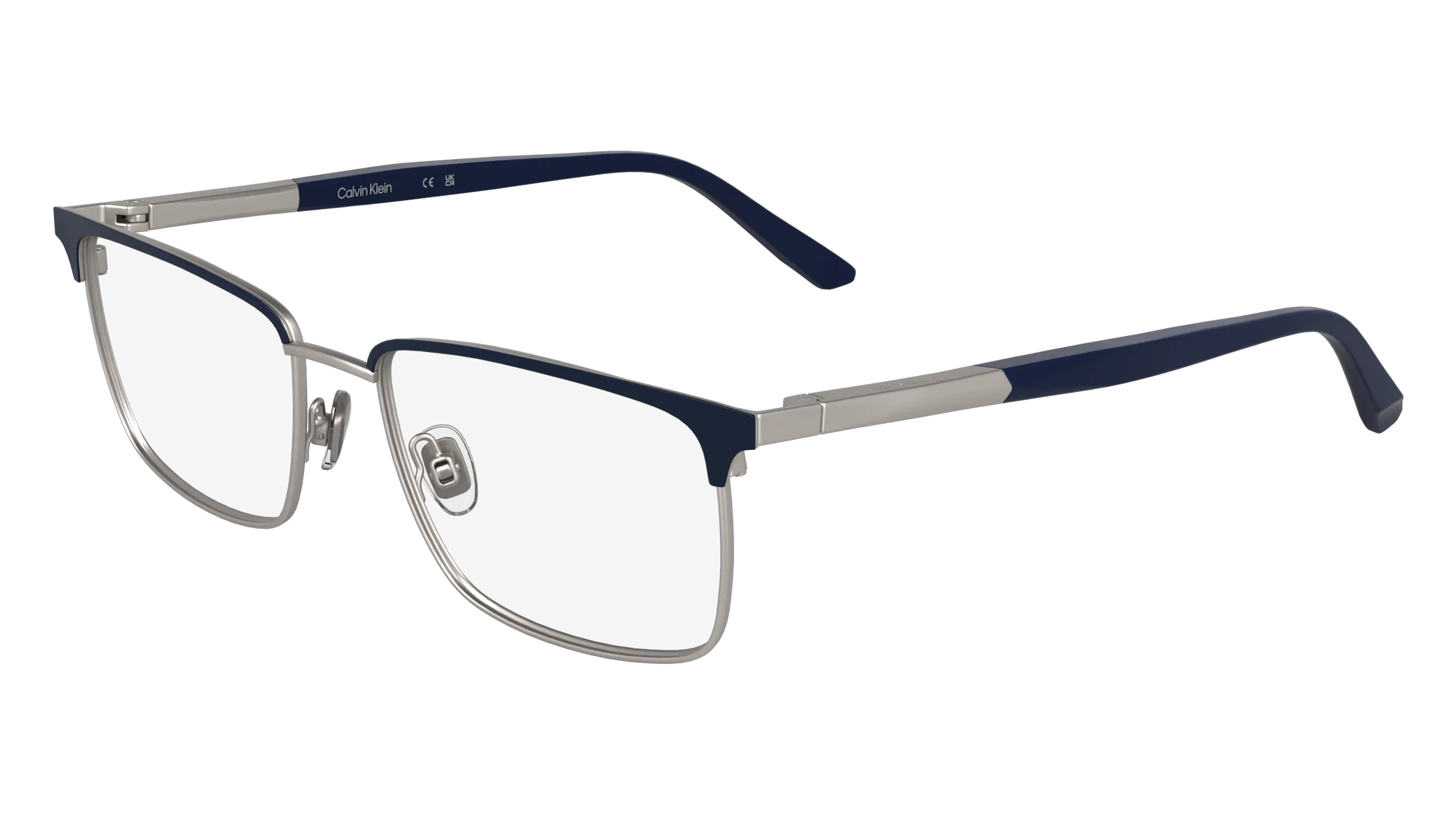 Calvin Klein CK25106 400 Montature da vista Metallo Blu Squadrata Normale - immagine 1