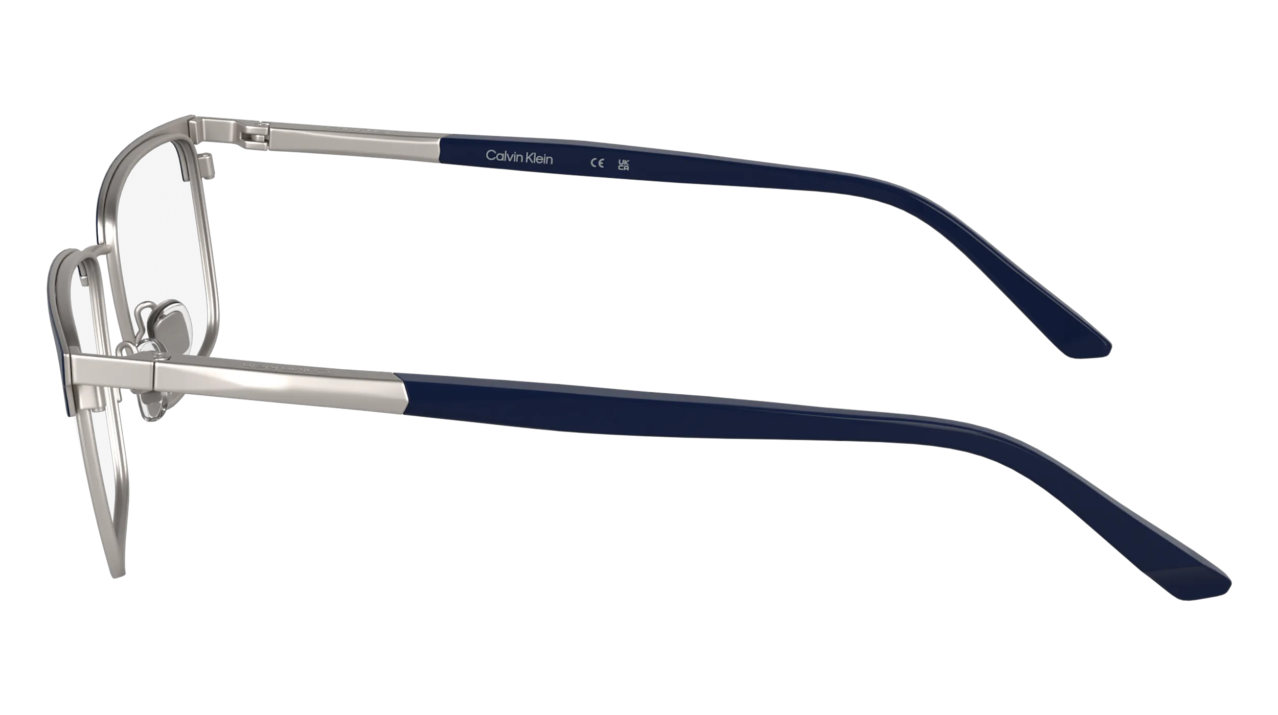 Calvin Klein CK25106 400 Montature da vista Metallo Blu Squadrata Normale - immagine 3