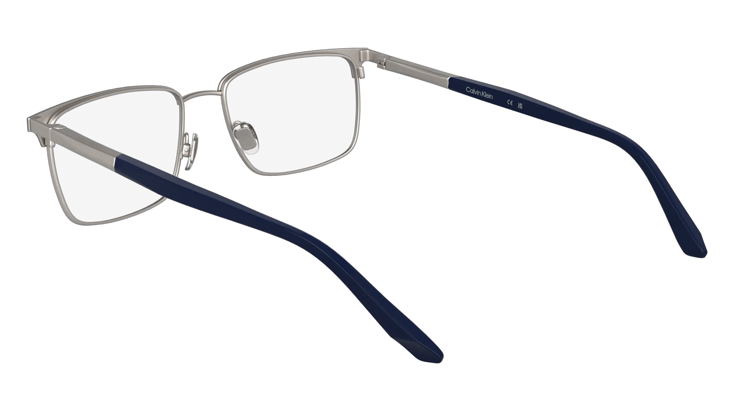 Calvin Klein CK25106 400 Montature da vista Metallo Blu Squadrata Normale - immagine 4