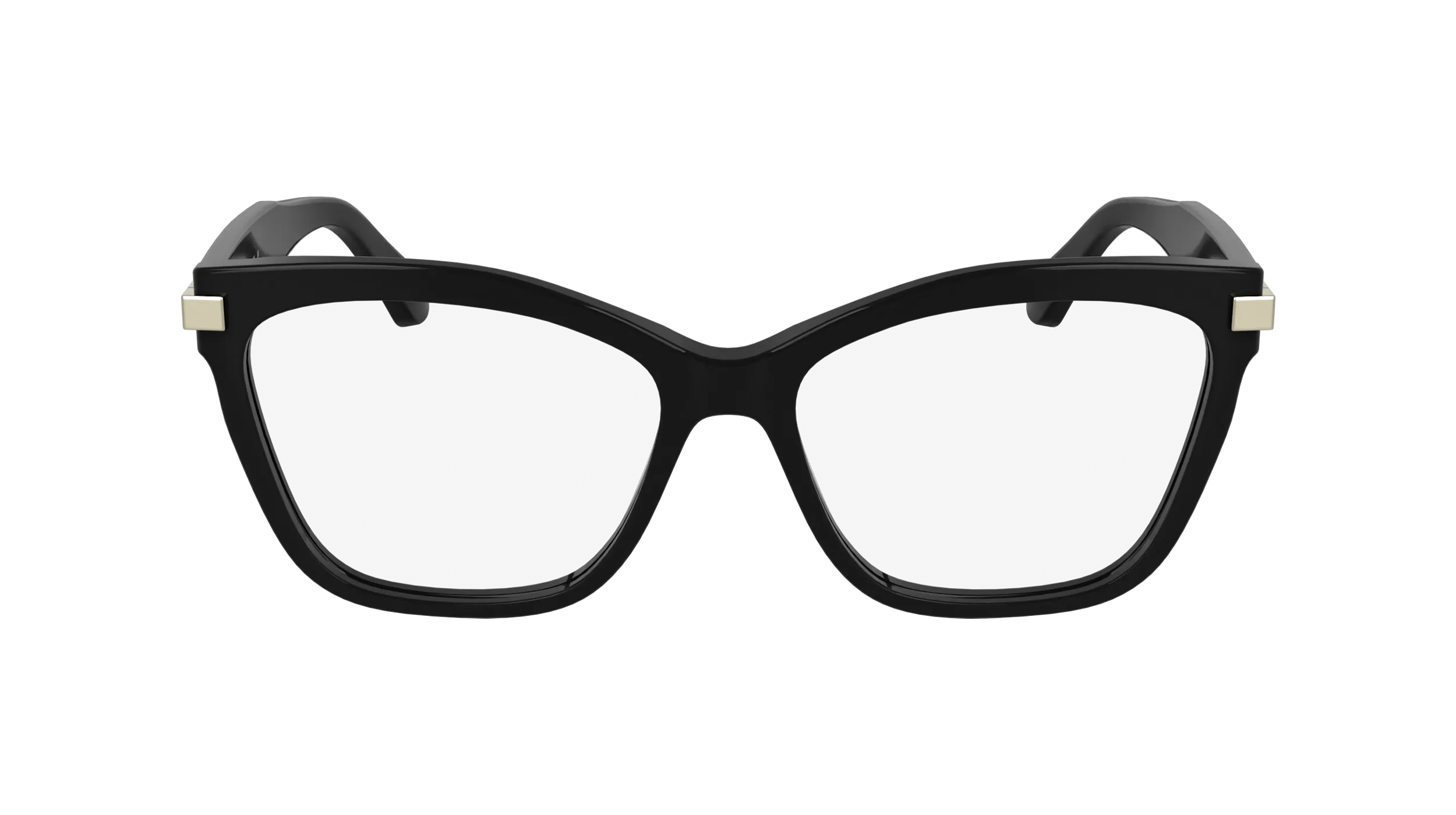 Calvin Klein CK25513 001 Montature da vista Acetato Nero Cat Eye Normale - immagine 2