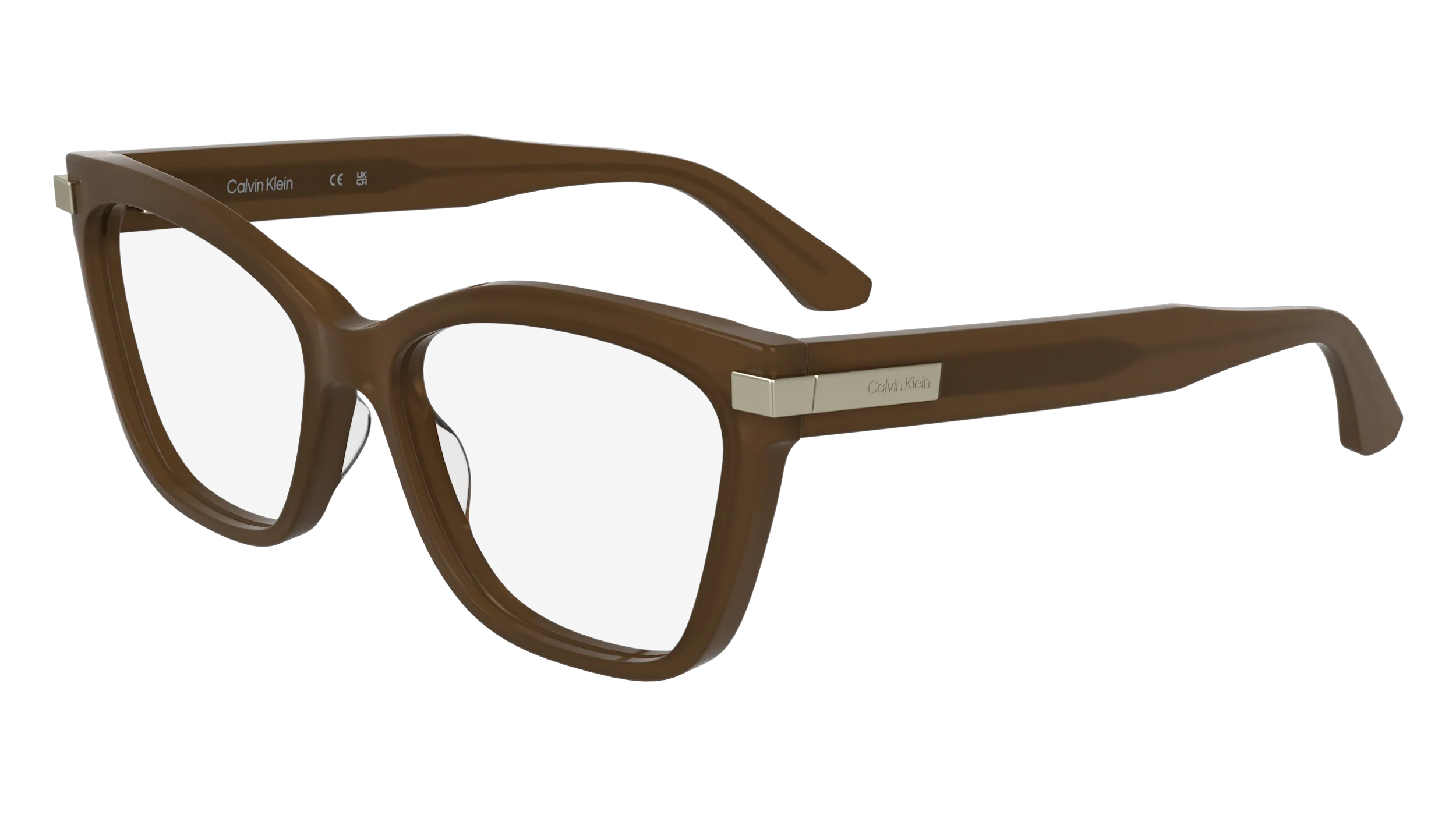 Calvin Klein CK25513 601 Montature da vista Acetato Cat Eye Normale - immagine 1