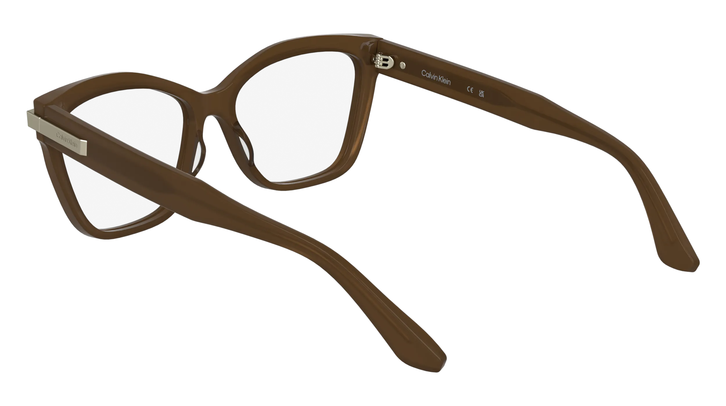 Calvin Klein CK25513 601 Montature da vista Acetato Cat Eye Normale - immagine 4