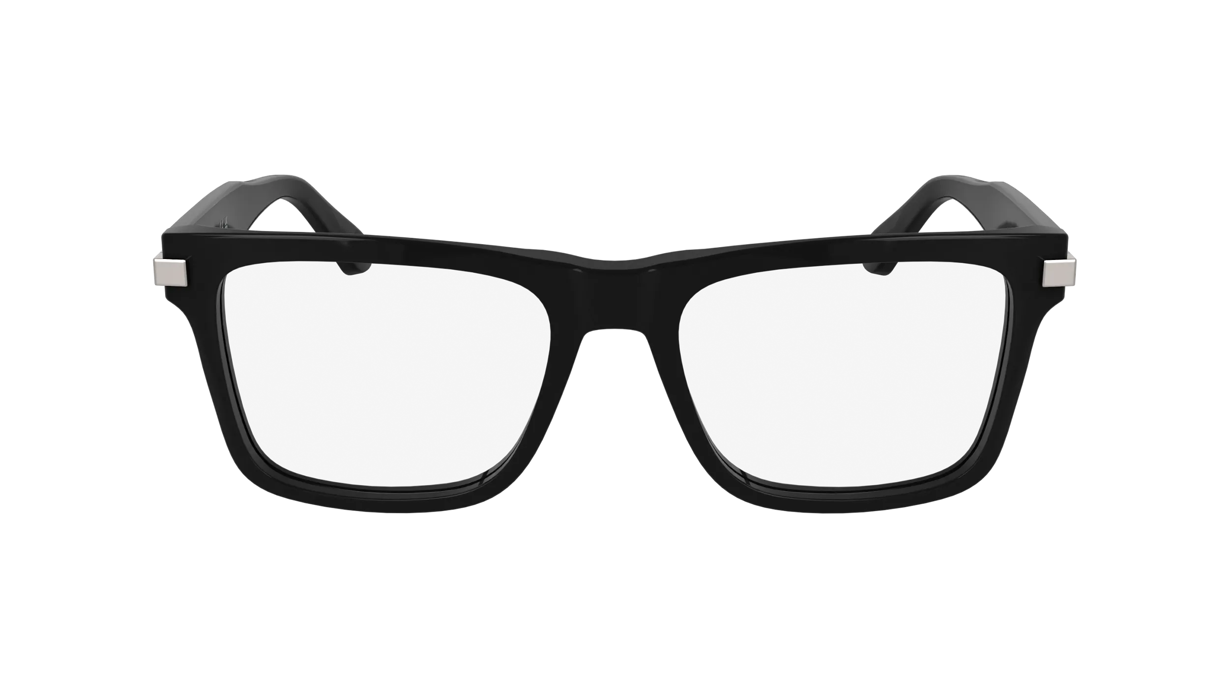 Calvin Klein CK25514 001 Montature da vista Acetato Nero Squadrata Normale - immagine 2