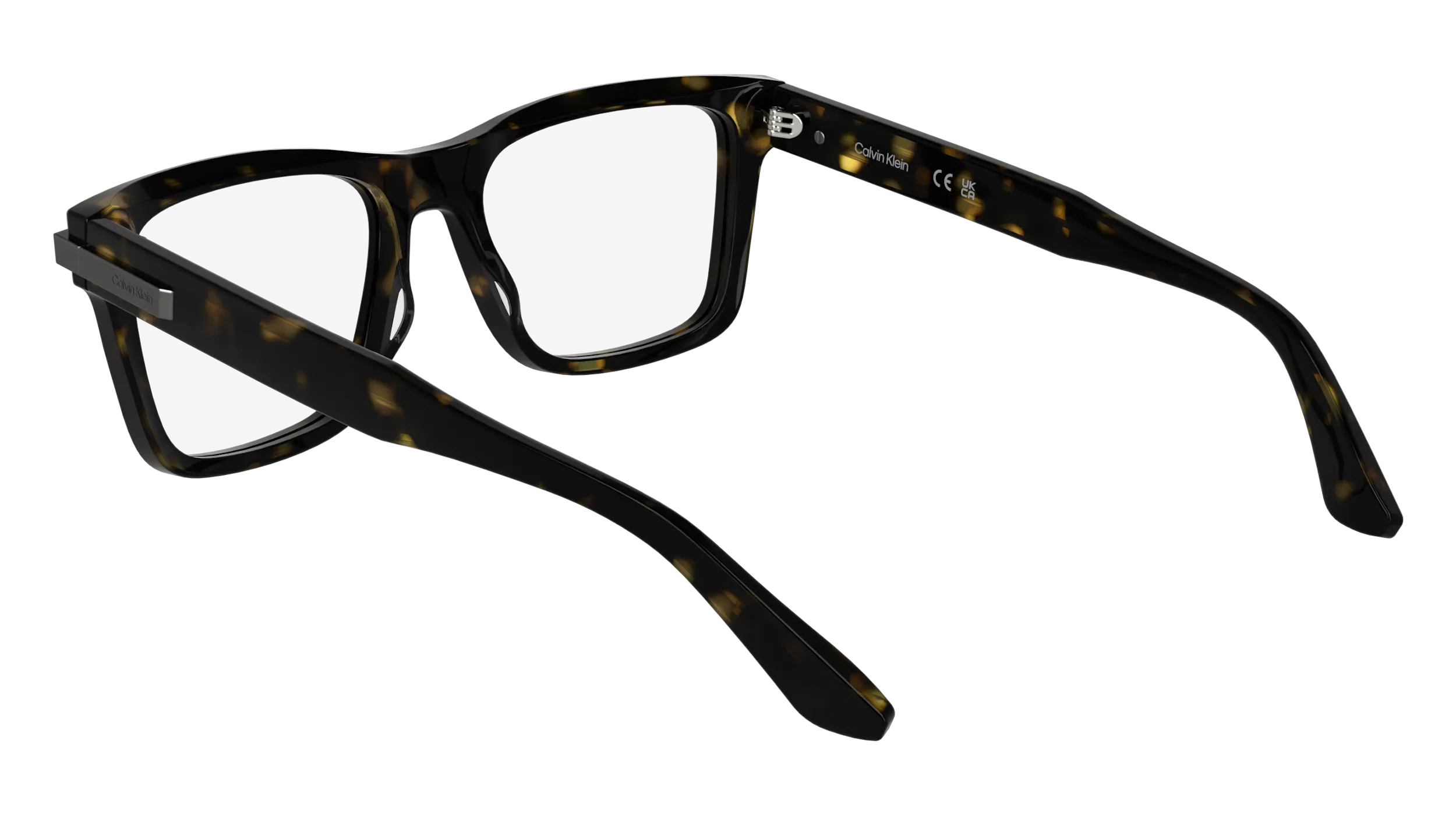 Calvin Klein CK25514 235 Montature da vista Acetato Havana Squadrata Normale - immagine 4