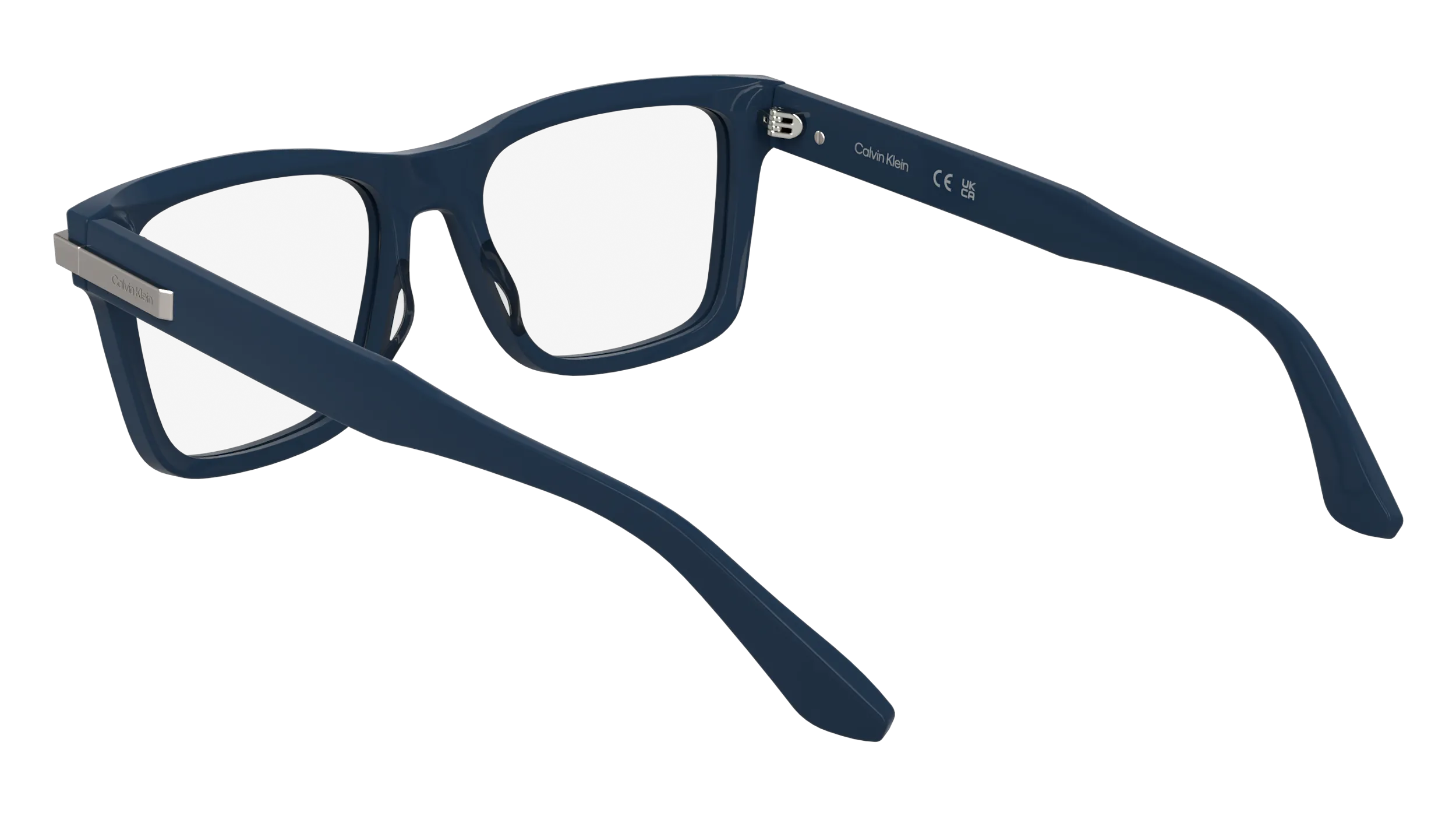 Calvin Klein CK25514 400 Montature da vista Acetato Blu Squadrata Normale - immagine 4