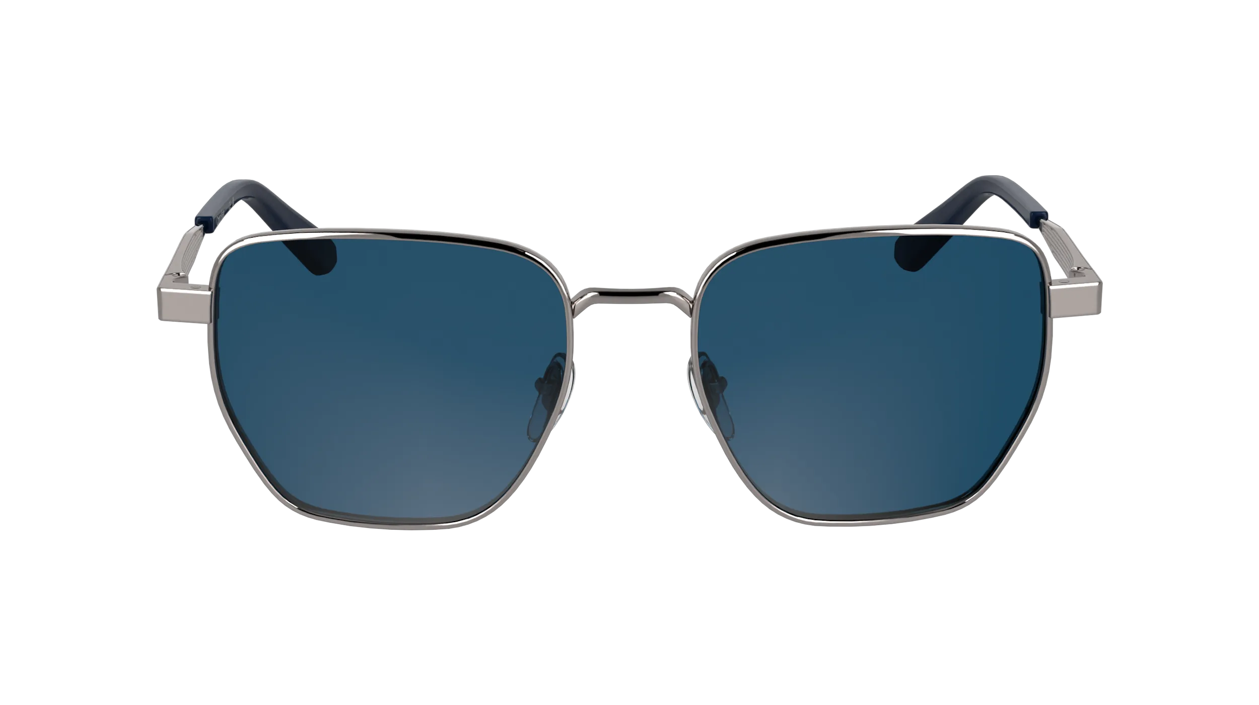 Calvin Klein CK25100S 071 Occhiali da sole Metallo Squadrata Normale - immagine 2