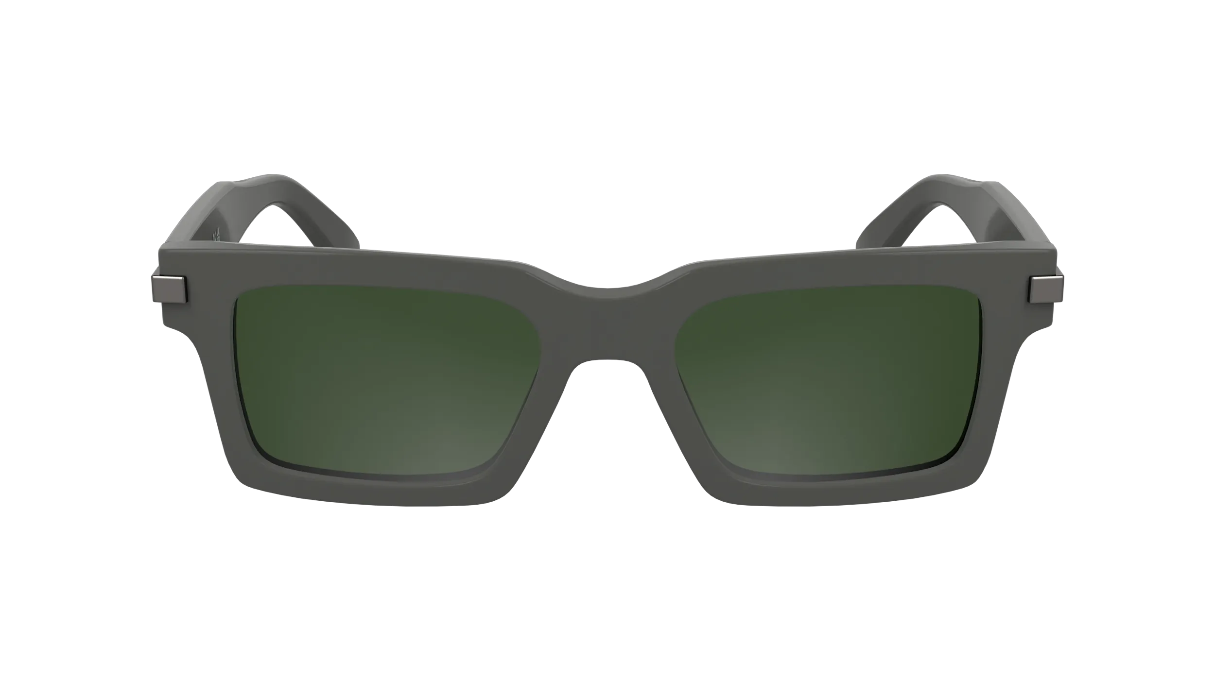 Calvin Klein CK25503S 035 Occhiali da sole Acetato Grigio Squadrata Normale - immagine 2