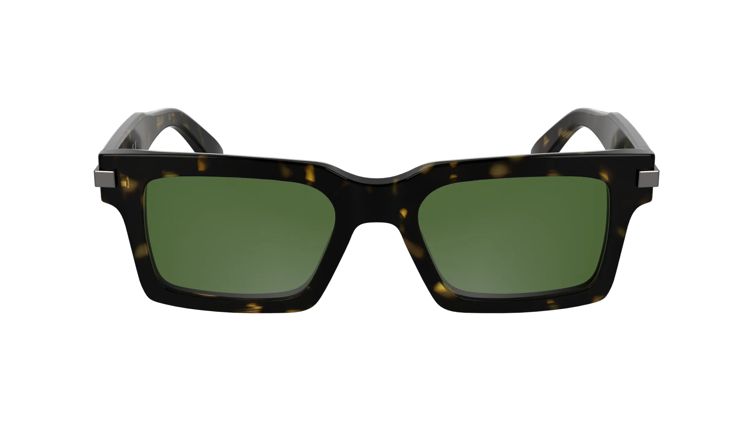 Calvin Klein CK25503S 235 Occhiali da sole Acetato Havana Squadrata Normale - immagine 2