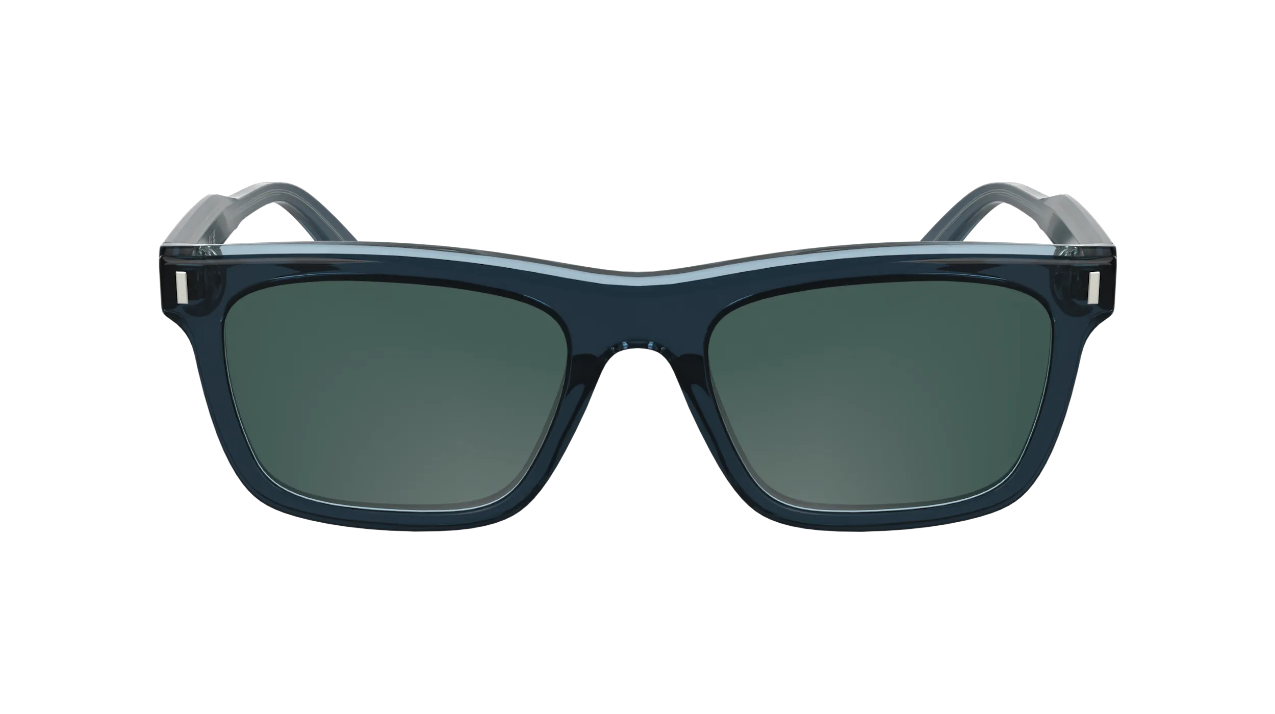Calvin Klein CK25506S 400 Occhiali da sole Acetato Blu Squadrata Normale - immagine 2