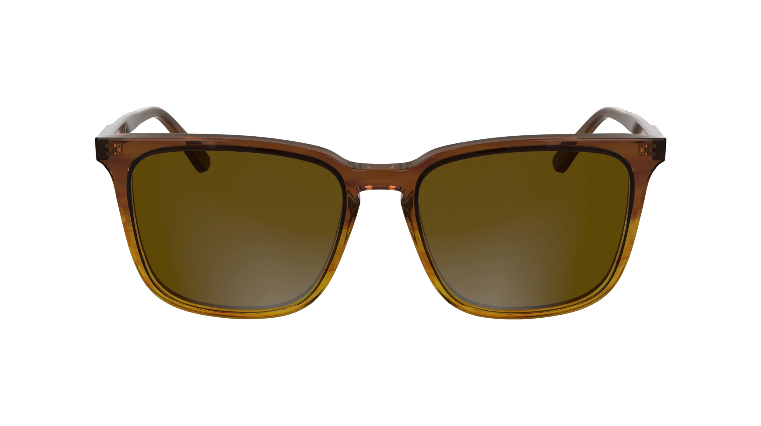 Calvin Klein CK25507S 203 Occhiali da sole Acetato Marrone Squadrata Normale - immagine 2