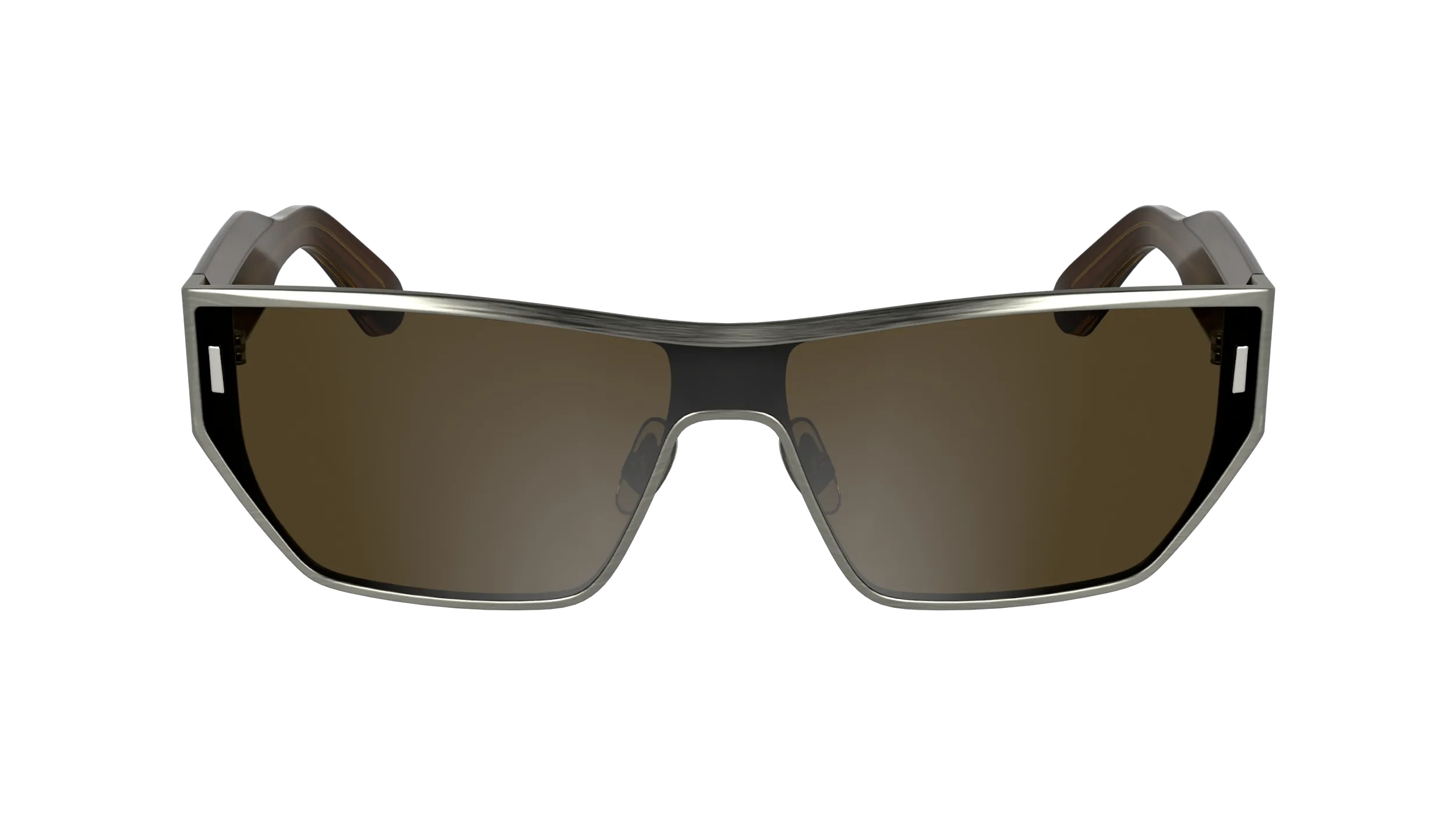 Calvin Klein CK25102S 071 Occhiali da sole Metallo Squadrata Normale - immagine 2