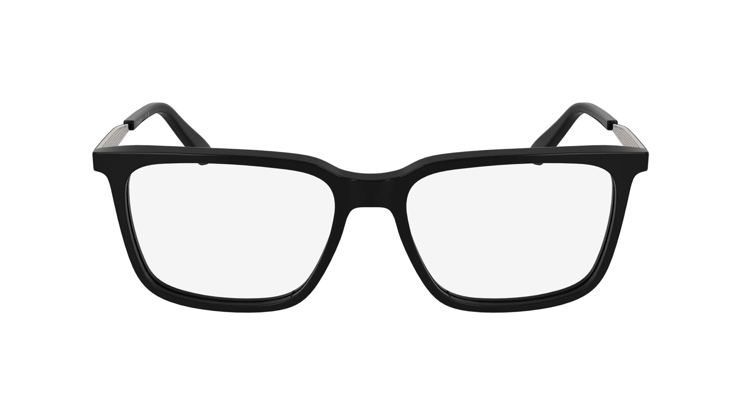 Calvin Klein CK25517 001 Montature da vista Acetato Nero Squadrata Normale - immagine 2