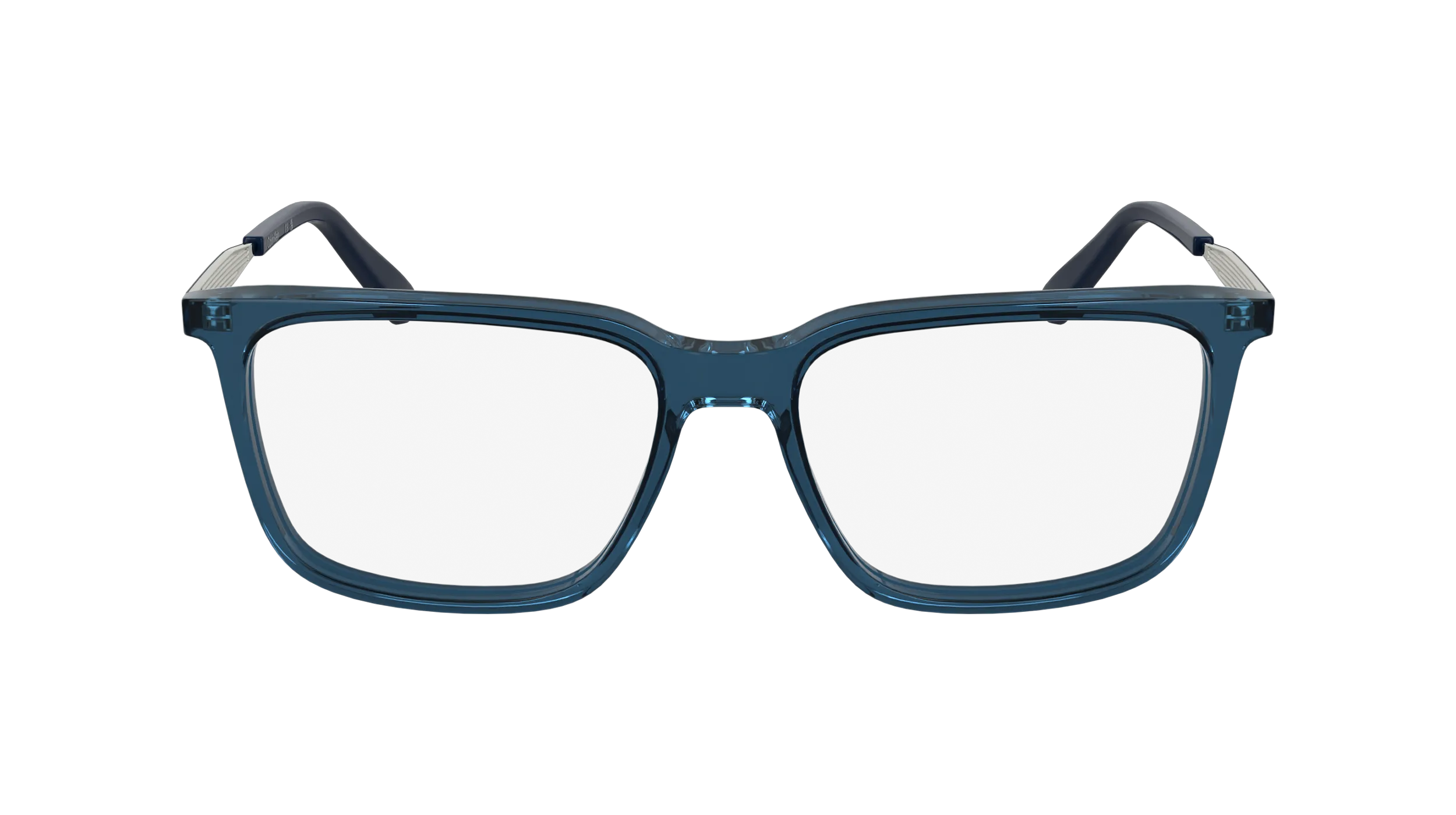 Calvin Klein CK25517 400 Montature da vista Acetato Blu Squadrata Normale - immagine 2