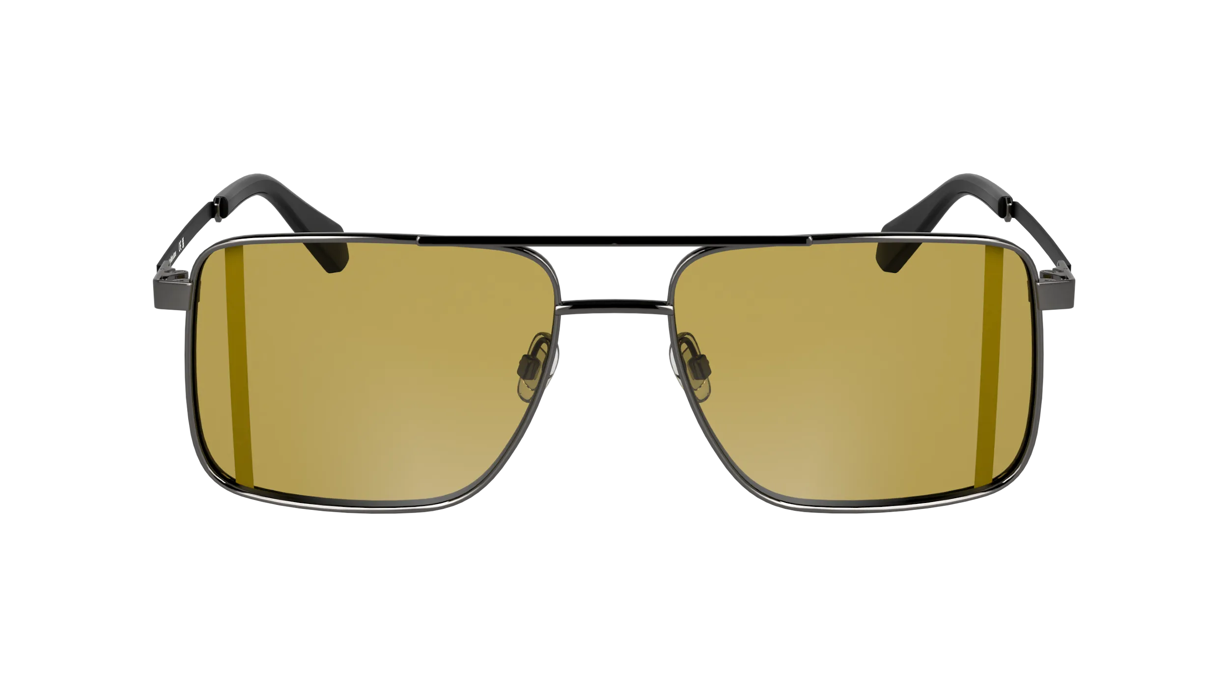 Calvin Klein CKJ25201S 017 Occhiali da sole Metallo Rutenio Pilot Normale - immagine 2
