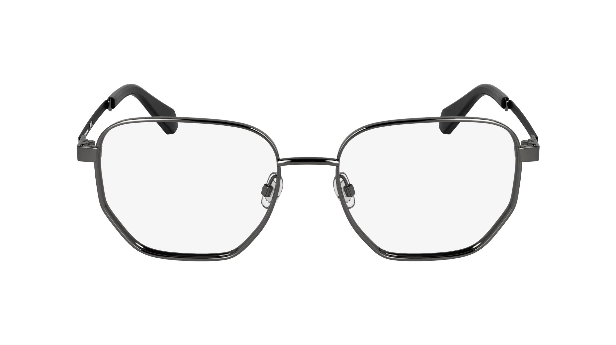 Calvin Klein CKJ25203 017 Montature da vista Metallo Rutenio Squadrata Normale - immagine 2