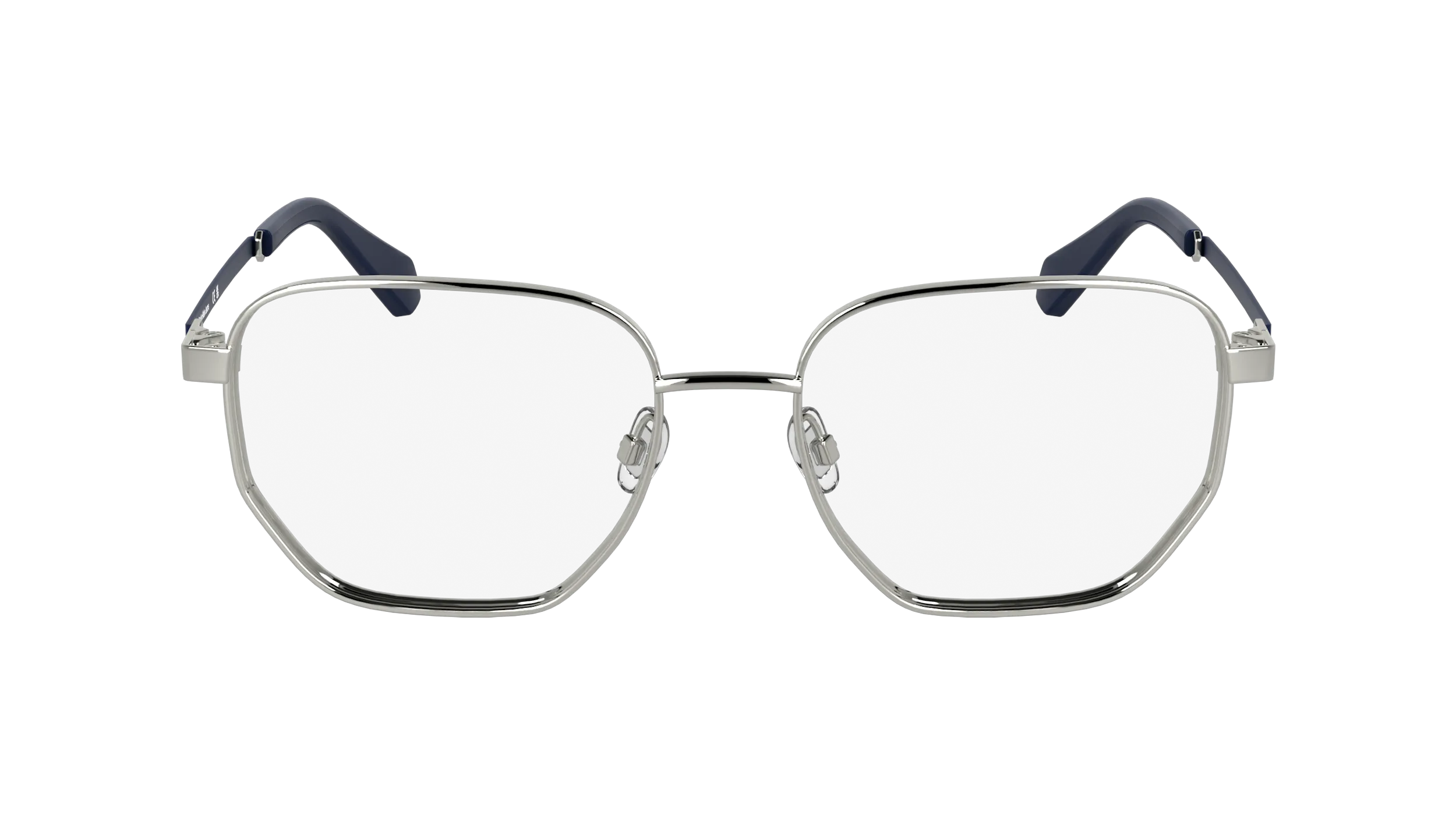 Calvin Klein CKJ25203 040 Montature da vista Metallo Argento Squadrata Normale - immagine 2