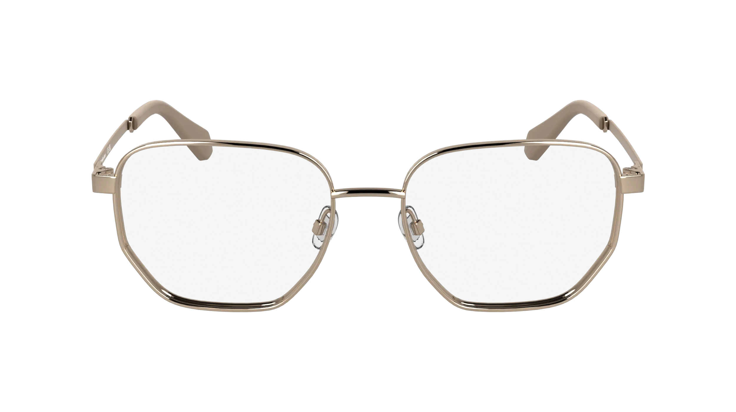 Calvin Klein CKJ25203 770 Montature da vista Metallo Oro Squadrata Normale - immagine 2
