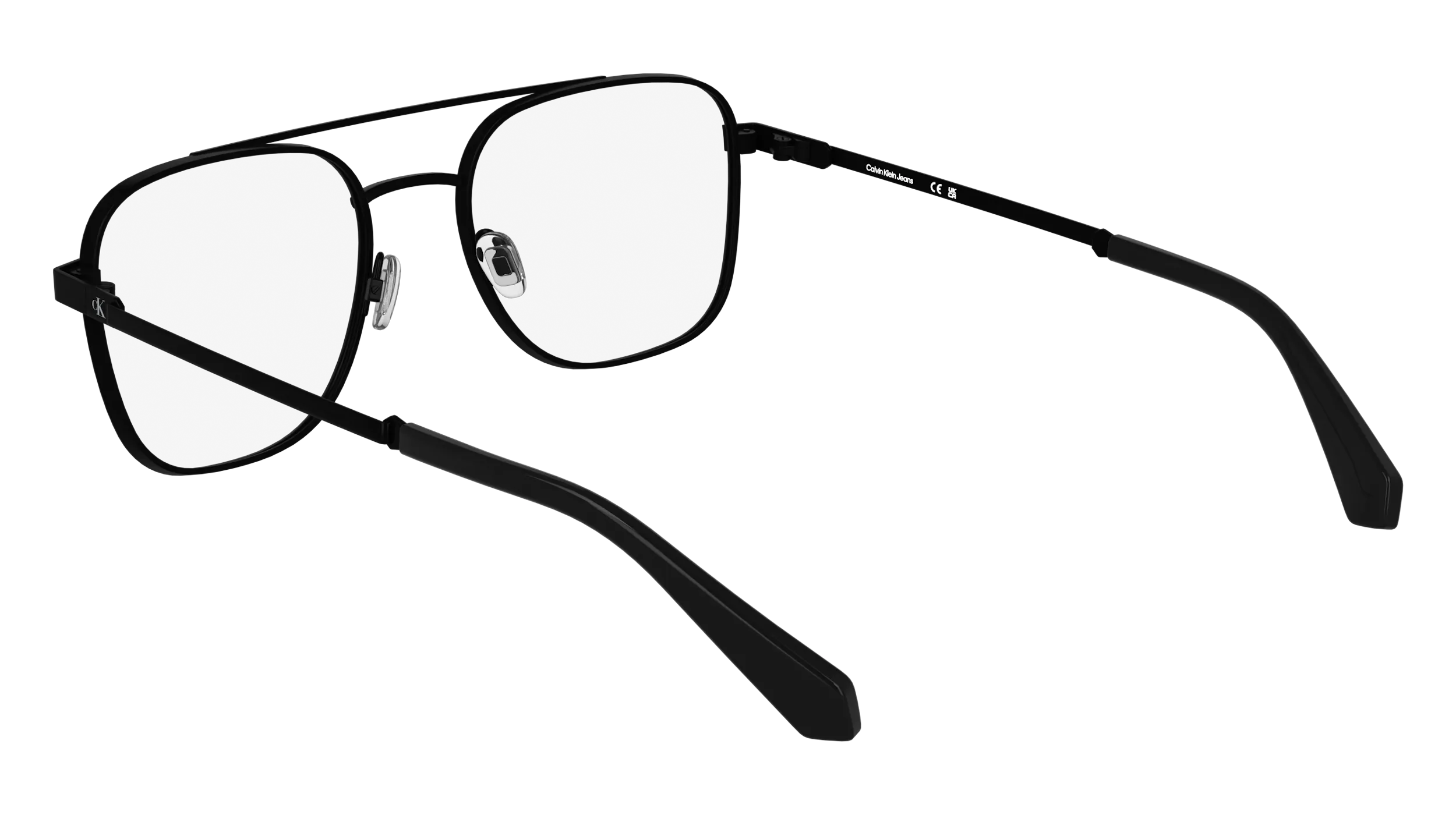 Calvin Klein CKJ25205 002 Montature da vista Metallo Nero Pilot Normale - immagine 4