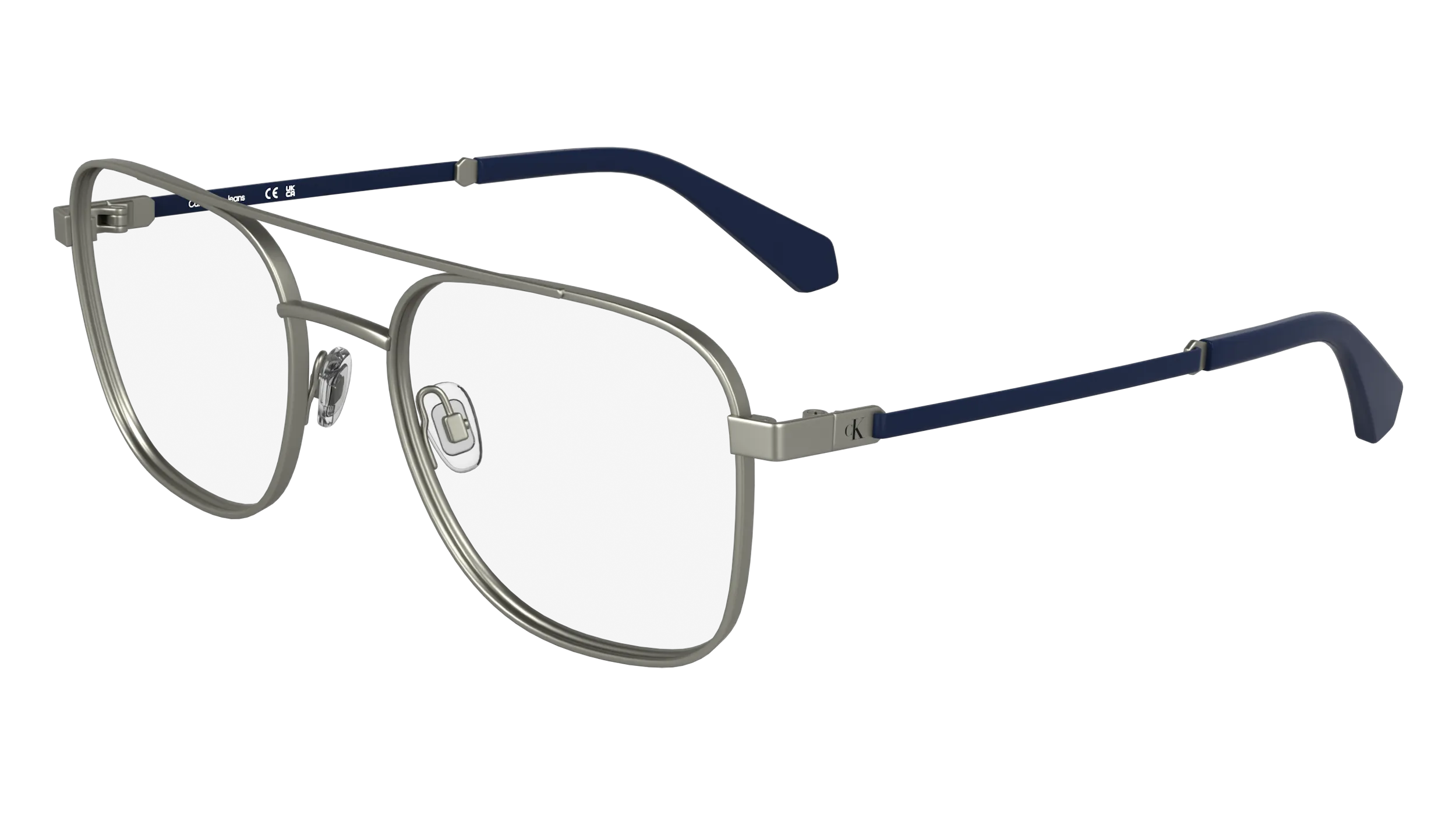 Calvin Klein CKJ25205 015 Montature da vista Metallo Canna di fucile Pilot Normale - immagine 1