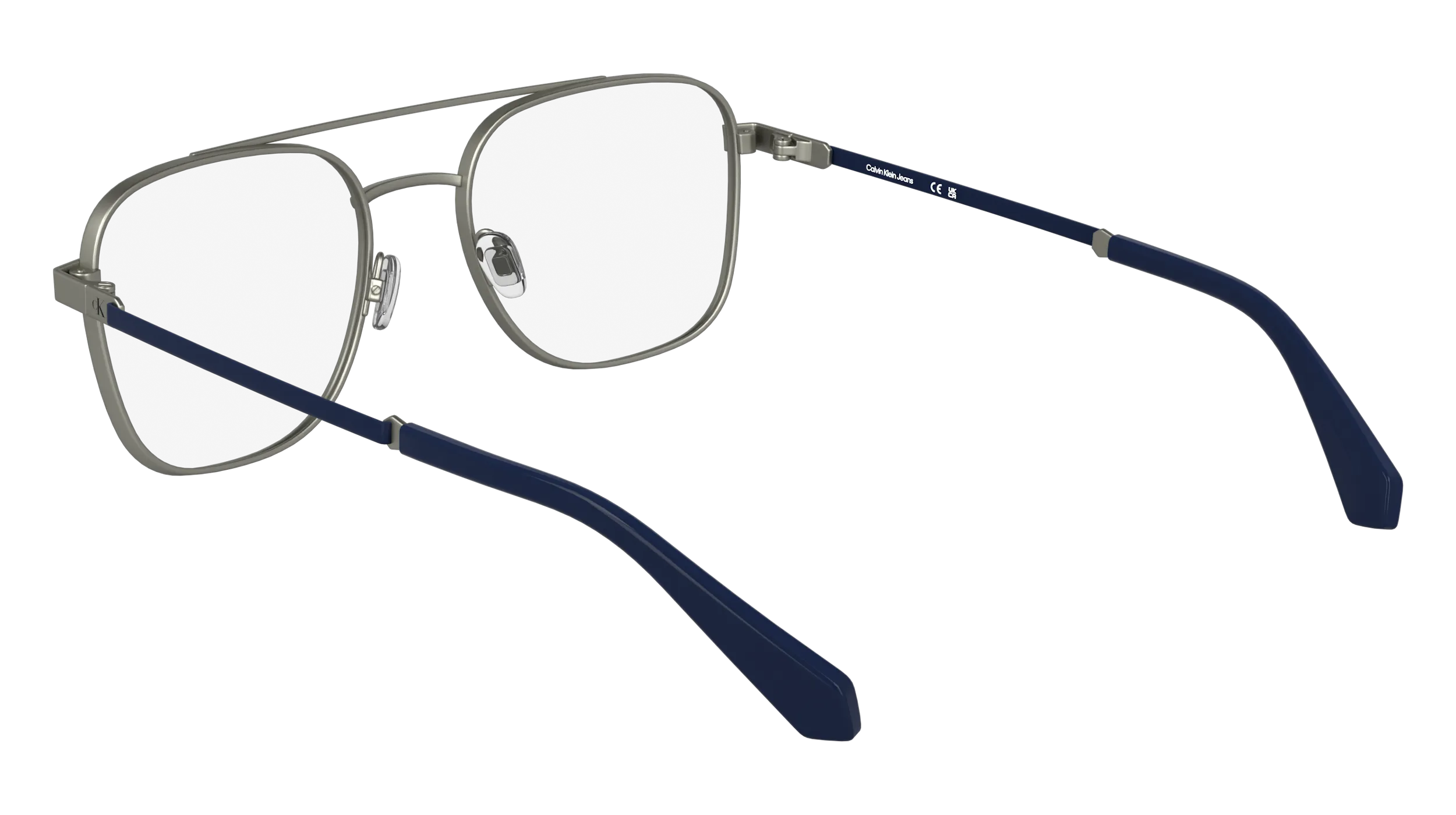 Calvin Klein CKJ25205 015 Montature da vista Metallo Canna di fucile Pilot Normale - immagine 4