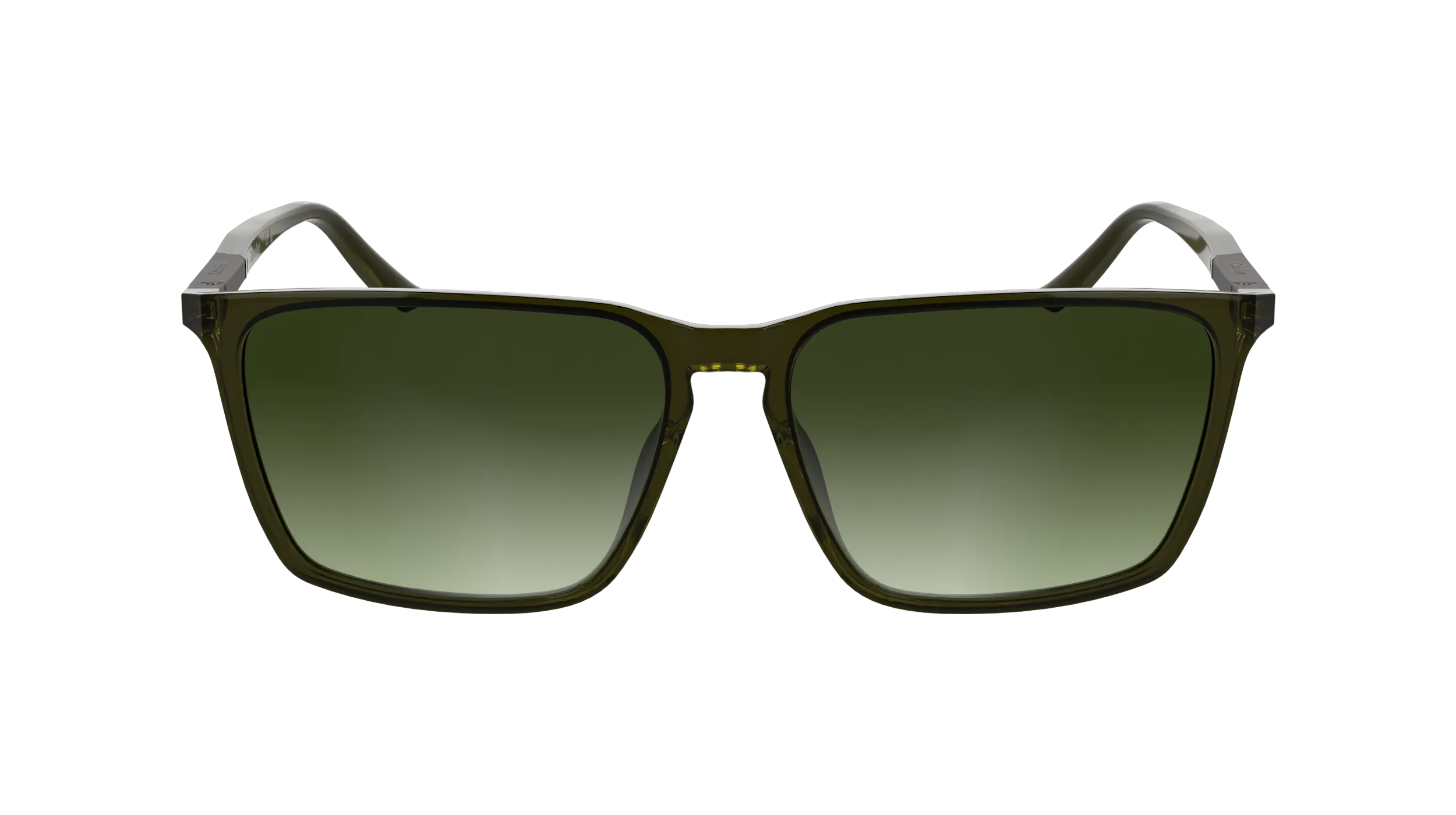 Calvin Klein CK25505S 317 Occhiali da sole Bio-iniettato Verde Squadrata Normale - immagine 2