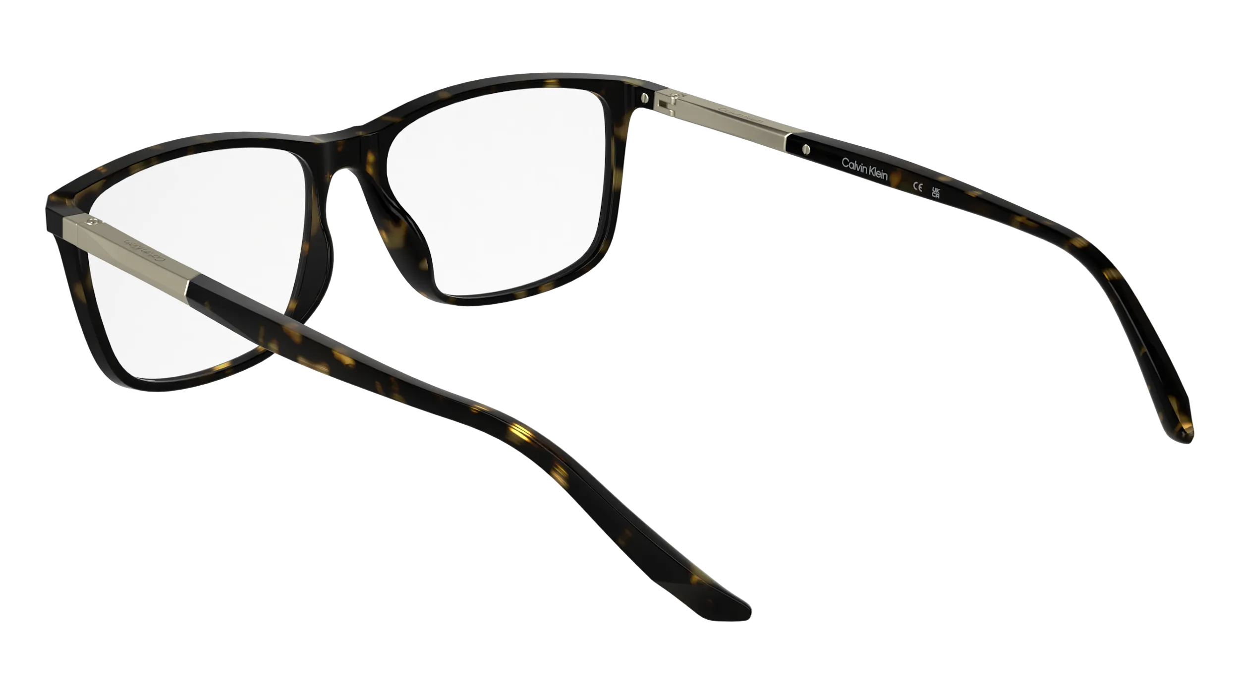 Calvin Klein CK5864N 235 Montature da vista Bio-iniettato Havana Squadrata Normale - immagine 4