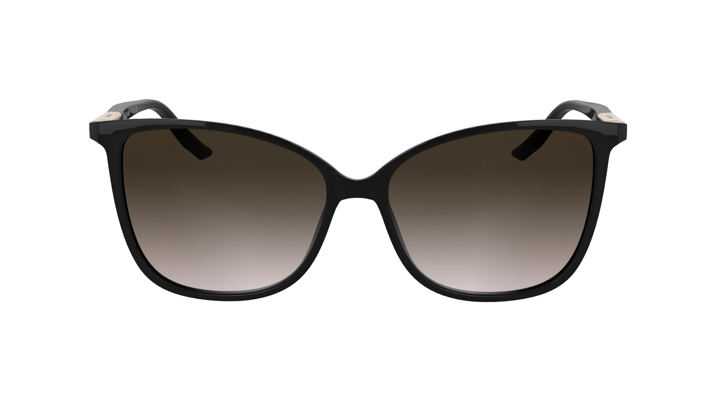 Calvin Klein CK25504S 001 Occhiali da sole Bio-iniettato Nero Farfalla Normale - immagine 2