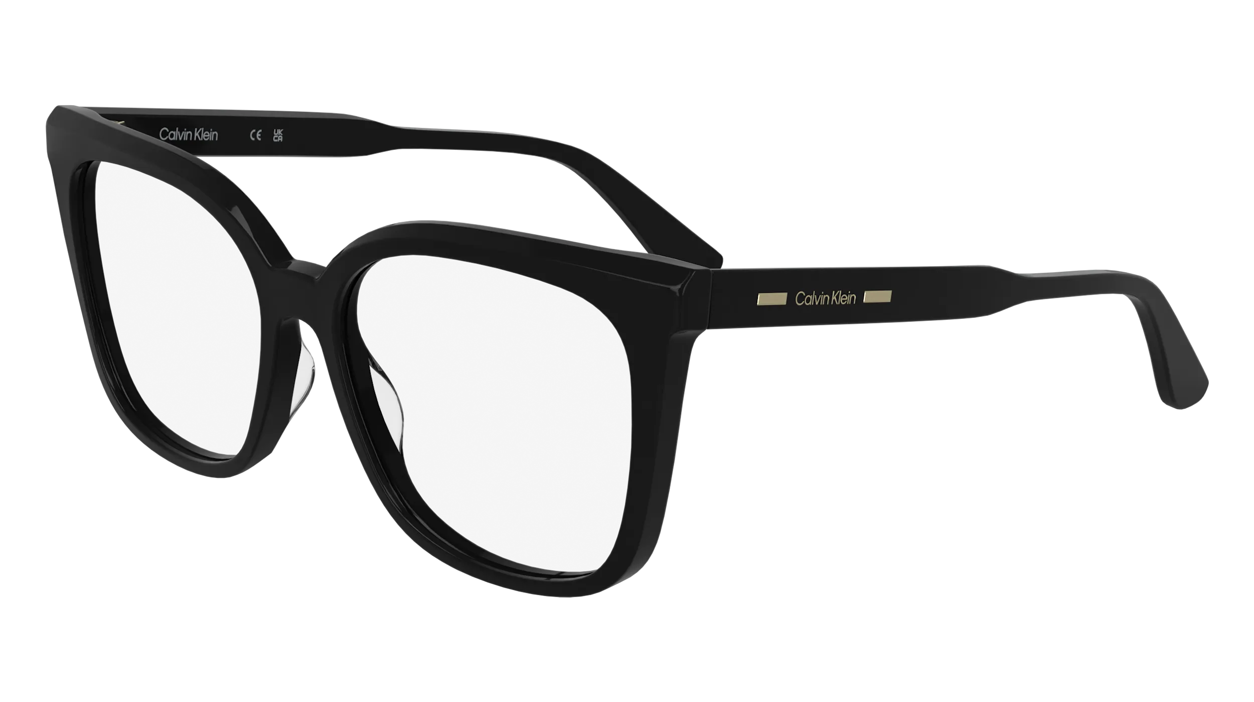 Calvin Klein CK25511 001 Montature da vista Acetato Nero Squadrata Normale - immagine 1