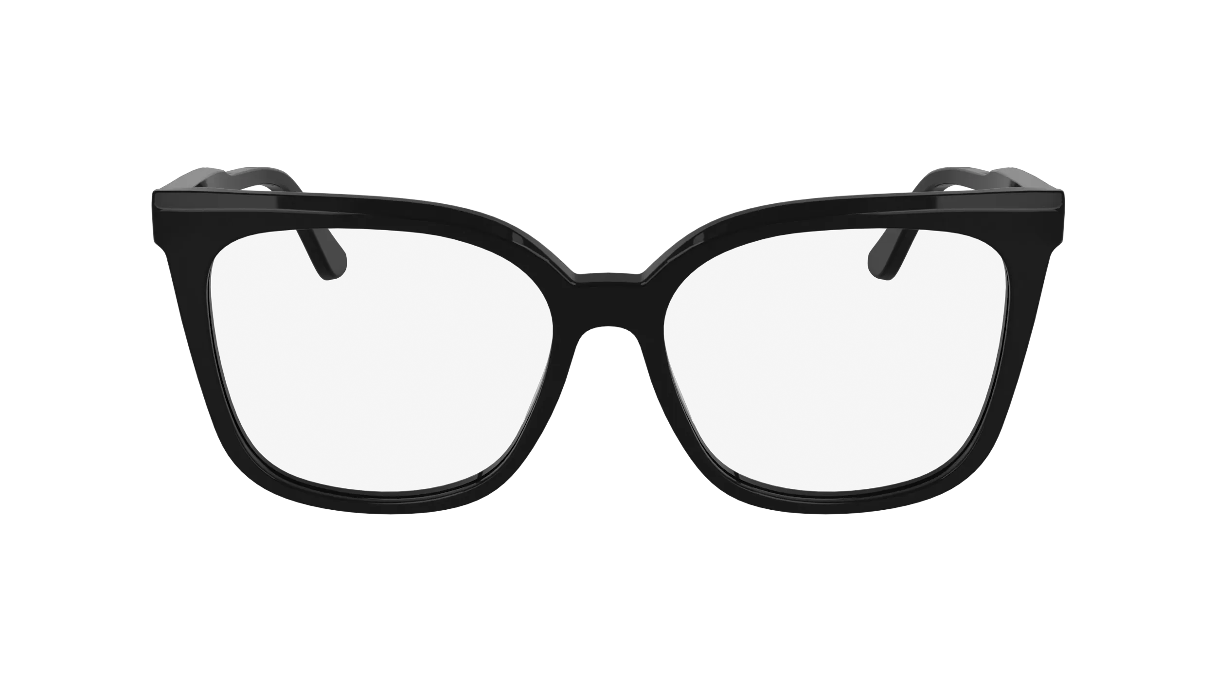 Calvin Klein CK25511 001 Montature da vista Acetato Nero Squadrata Normale - immagine 2