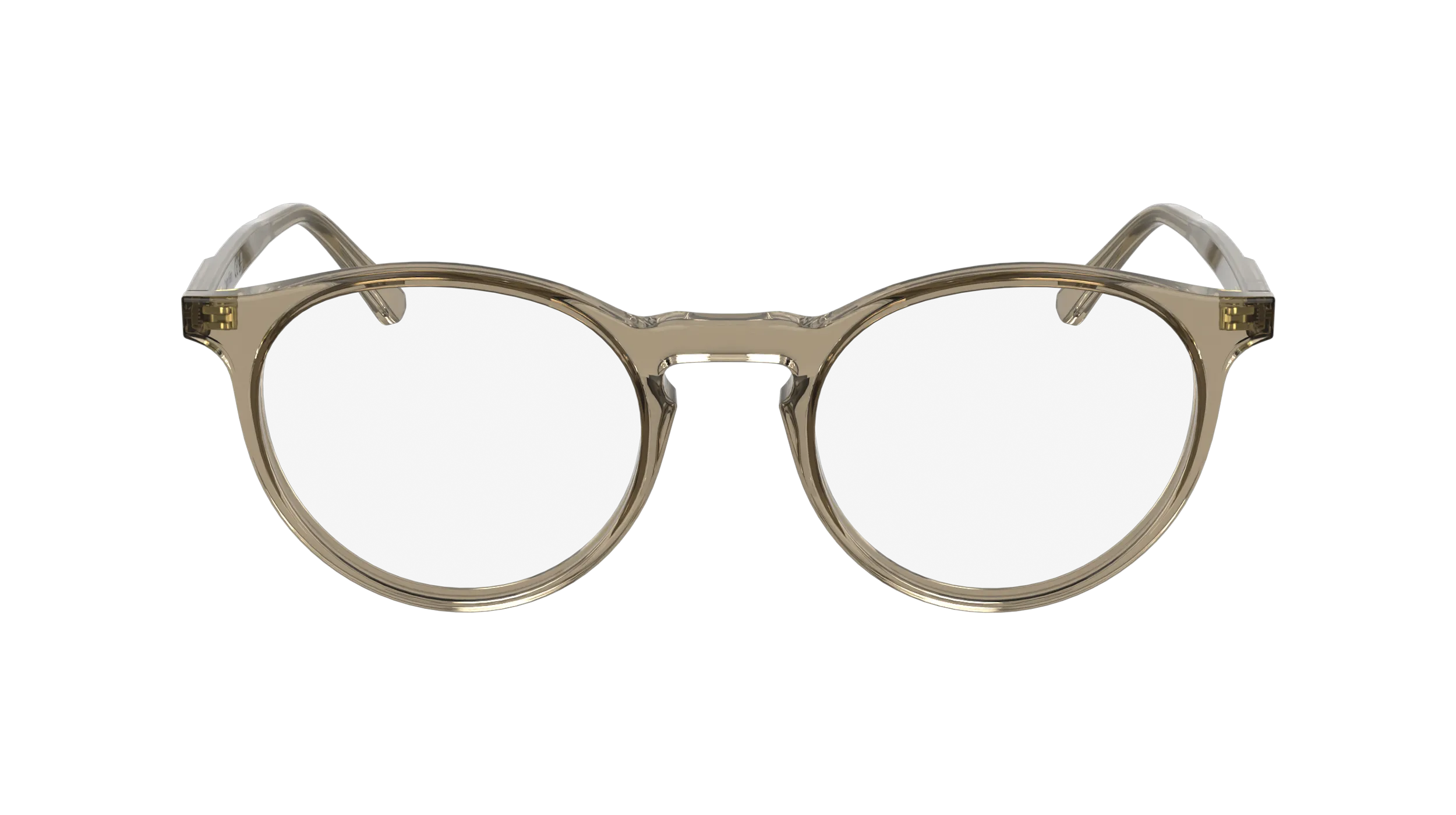 Calvin Klein CK25518 209 Montature da vista Acetato Beige Geometrica Normale - immagine 2