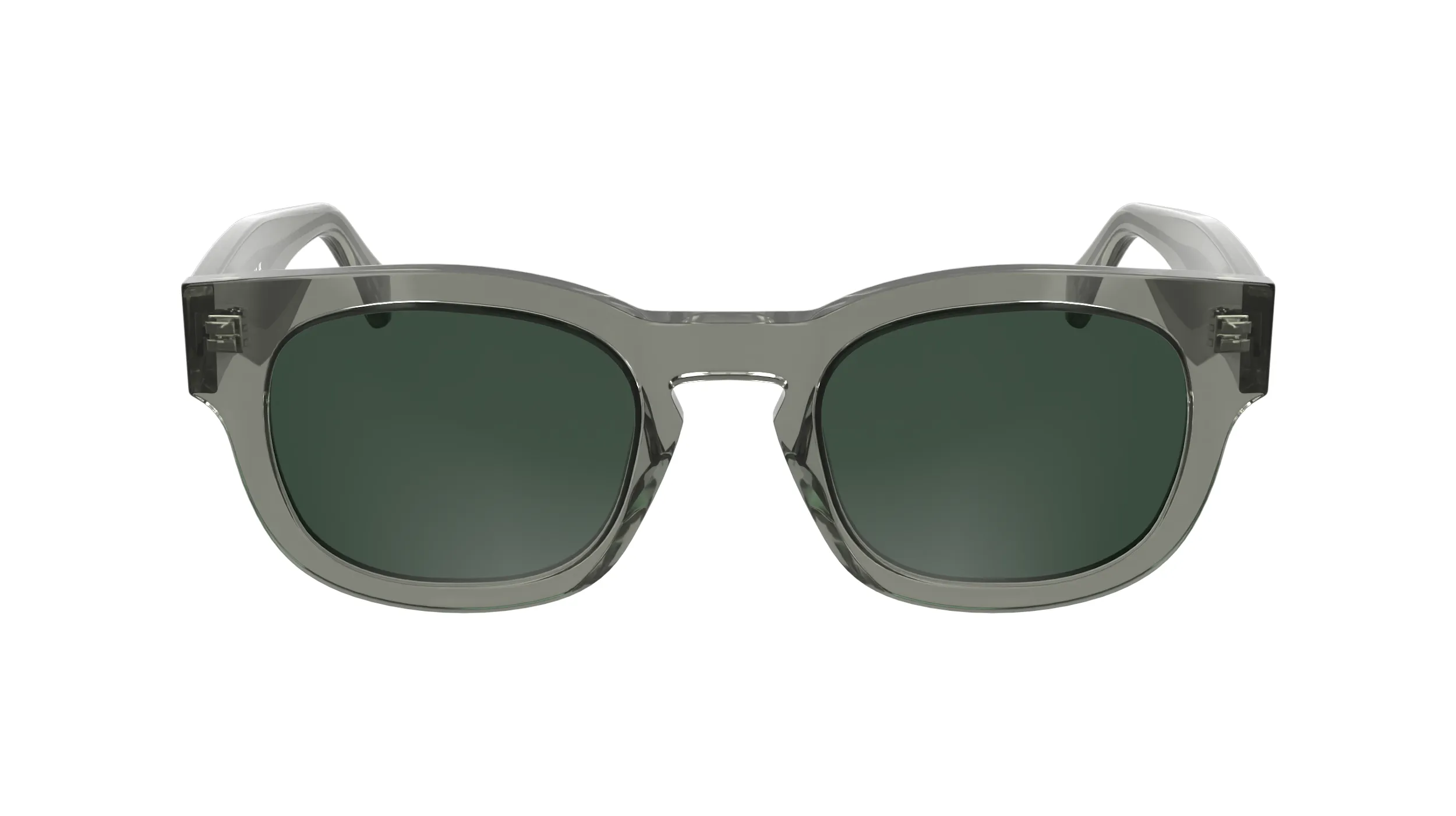 Calvin Klein CKJ25601S 057 Occhiali da sole Acetato Grigio Geometrica Normale - immagine 2