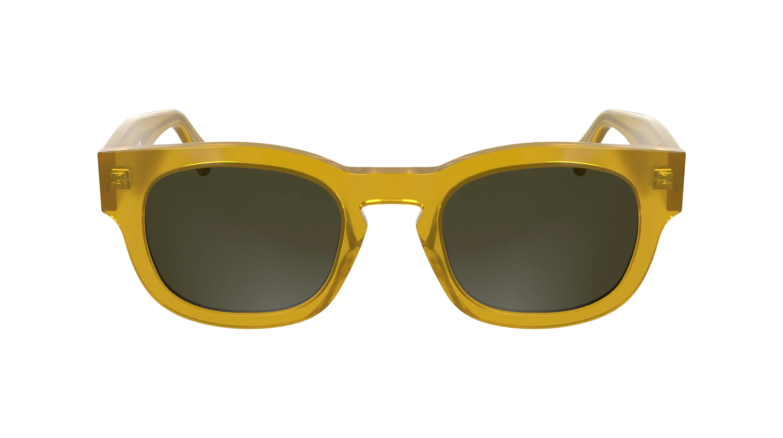 Calvin Klein CKJ25601S 275 Occhiali da sole Acetato Marrone Geometrica Normale - immagine 2