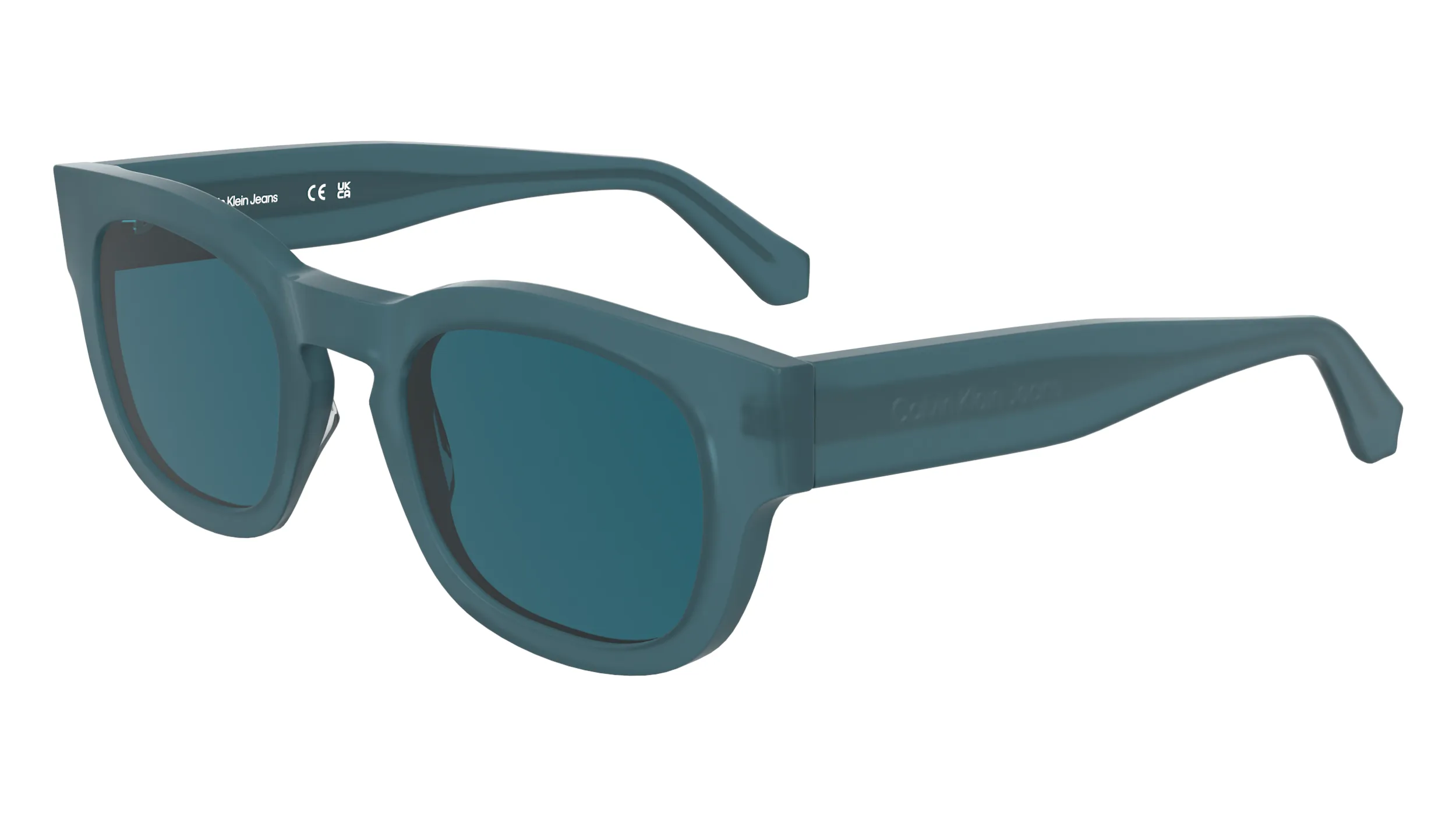 Calvin Klein CKJ25601S 406 Occhiali da sole Acetato Geometrica Normale - immagine 1
