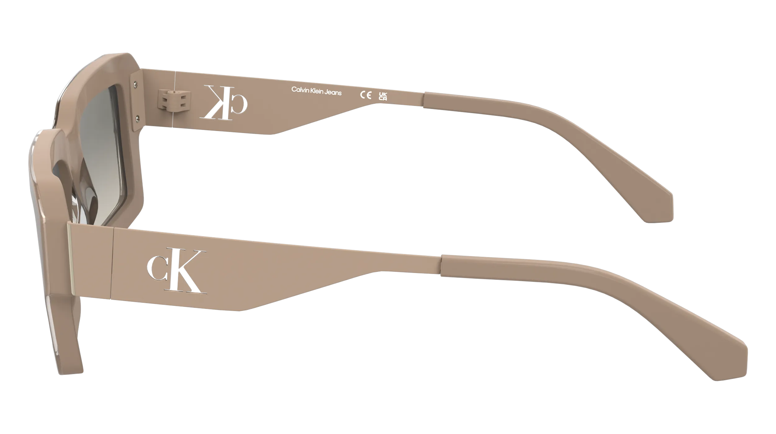 Calvin Klein CKJ25606S 671 Occhiali da sole Acetato Rosa Squadrata Normale - immagine 3