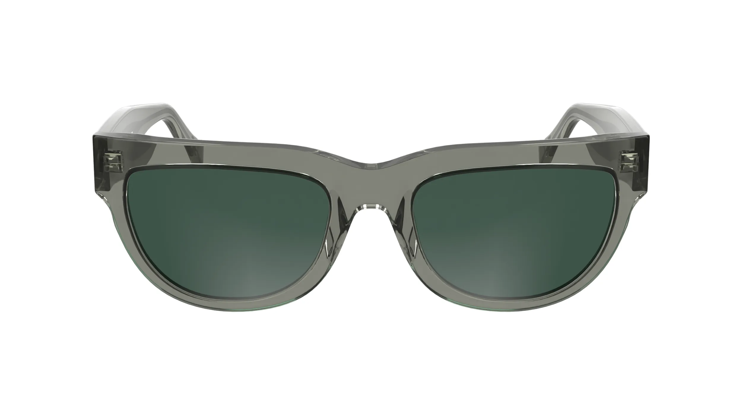 Calvin Klein CKJ25600S 057 Occhiali da sole Acetato Grigio Cat Eye Normale - immagine 2
