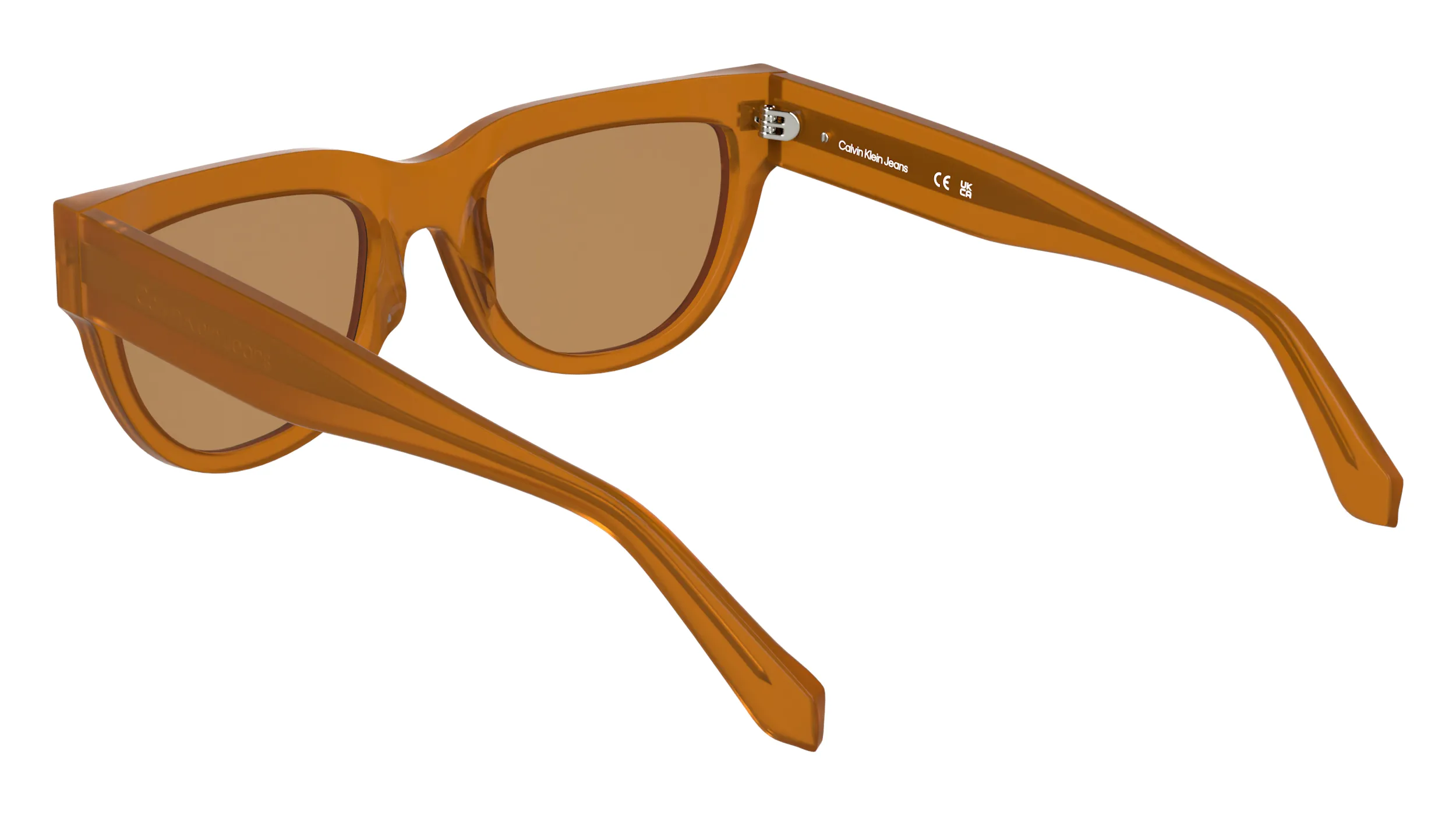 Calvin Klein CKJ25600S 201 Occhiali da sole Acetato Havana Cat Eye Normale - immagine 4