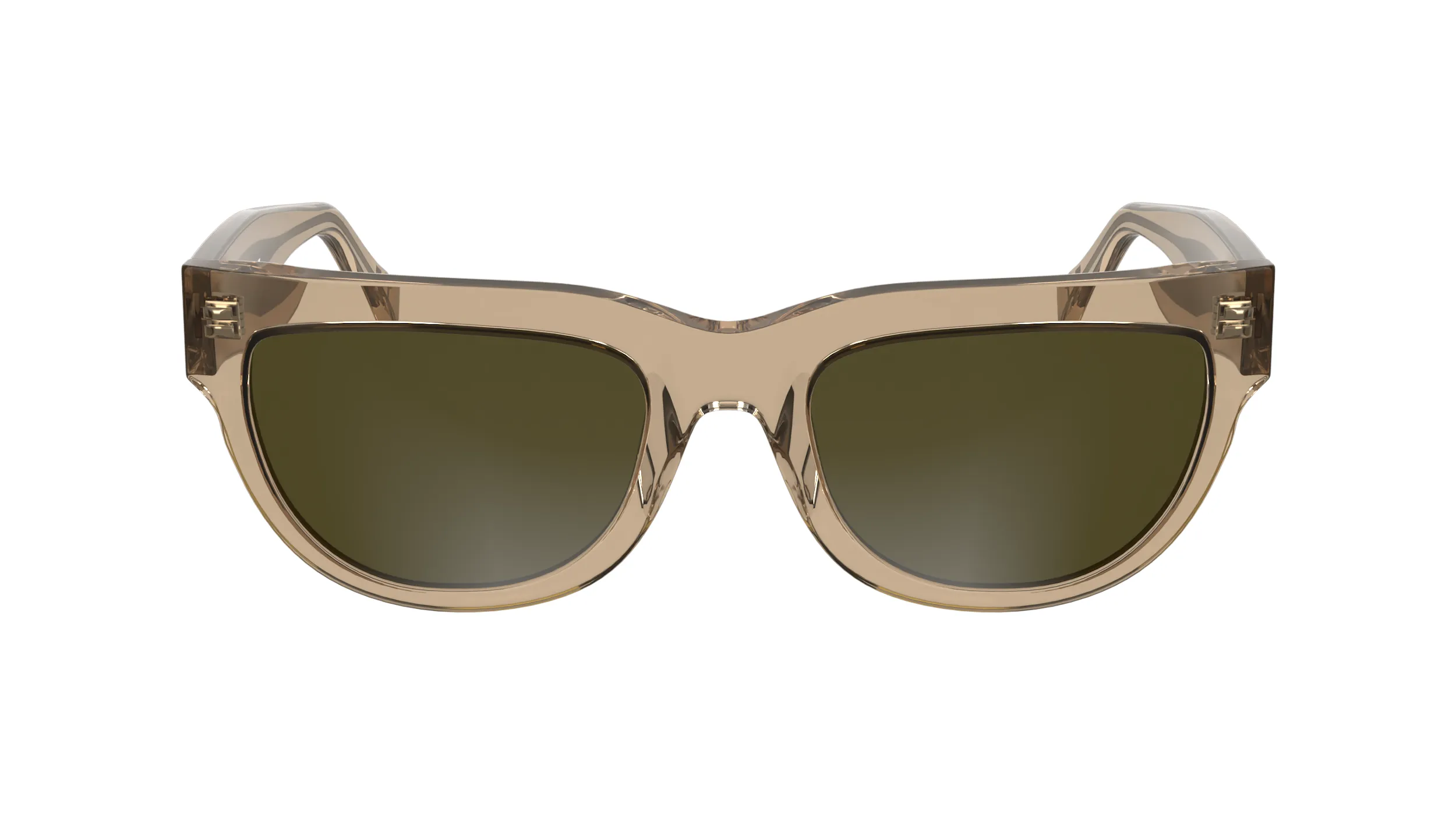 Calvin Klein CKJ25600S 208 Occhiali da sole Acetato Marrone Cat Eye Normale - immagine 2