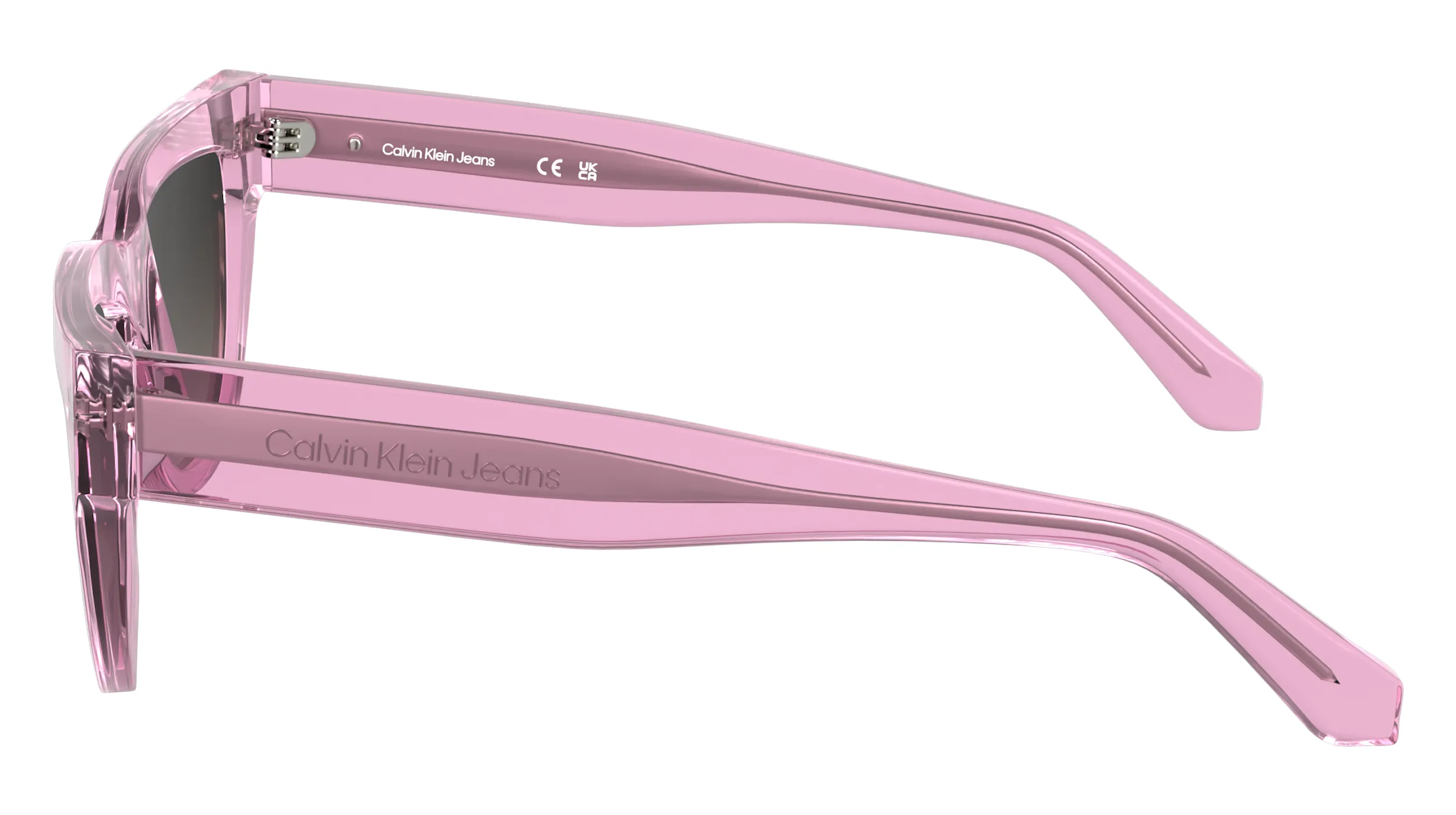Calvin Klein CKJ25600S 661 Occhiali da sole Acetato Rosa Cat Eye Normale - immagine 3