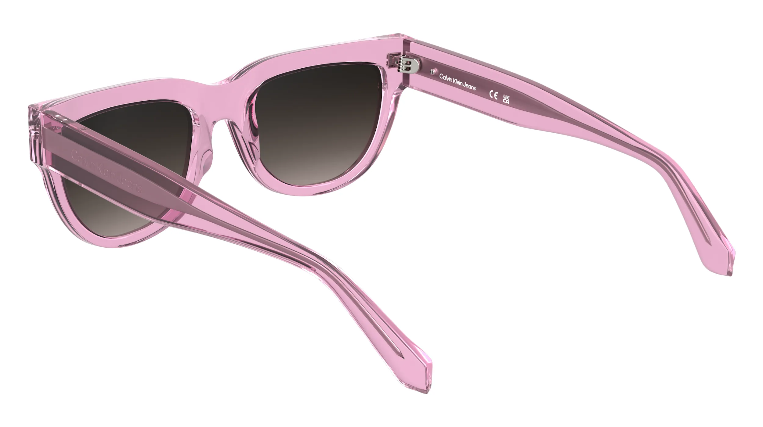 Calvin Klein CKJ25600S 661 Occhiali da sole Acetato Rosa Cat Eye Normale - immagine 4
