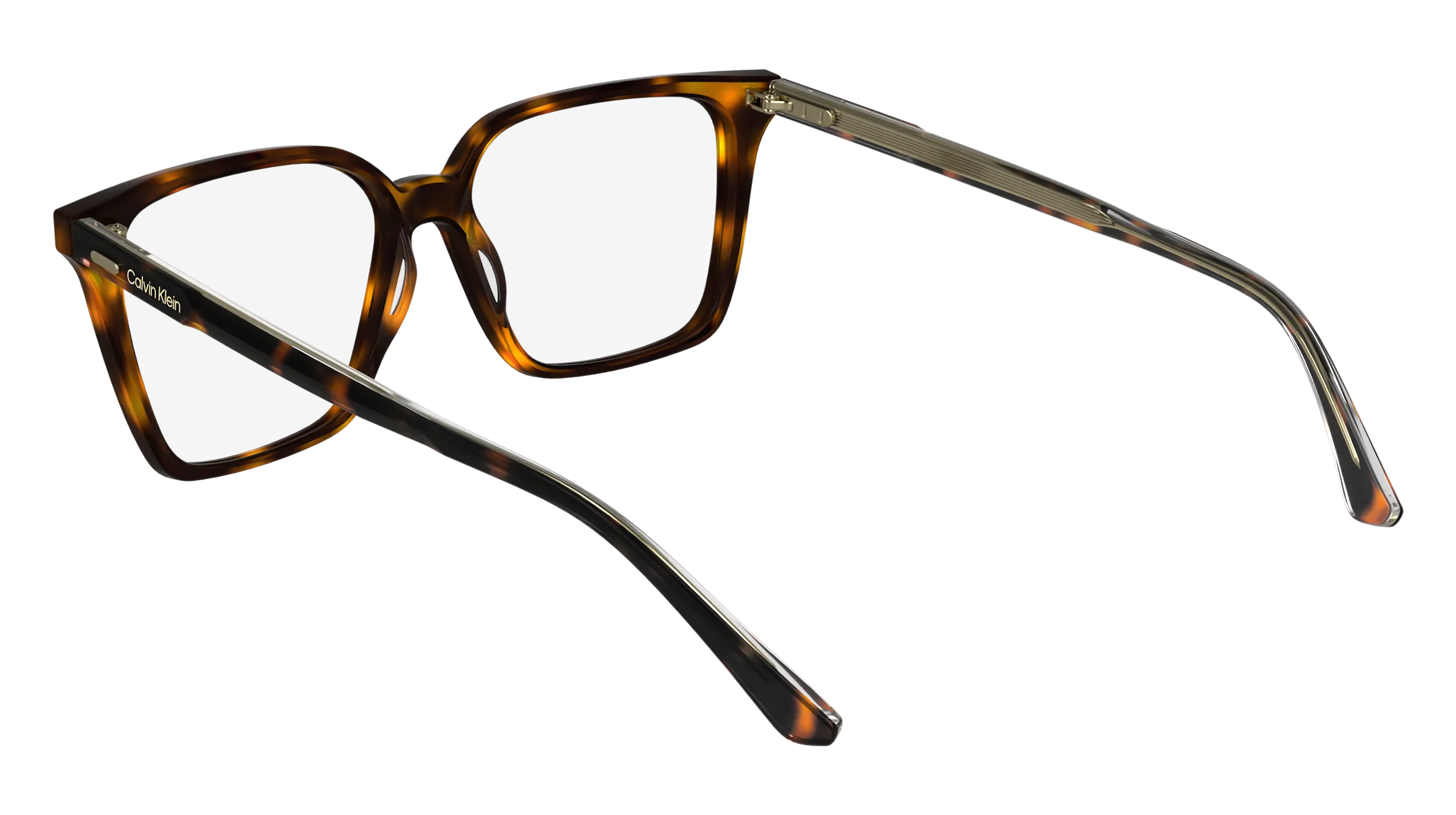 Calvin Klein CK24544 240 Montature da vista Acetato Havana Squadrata Normale - immagine 4