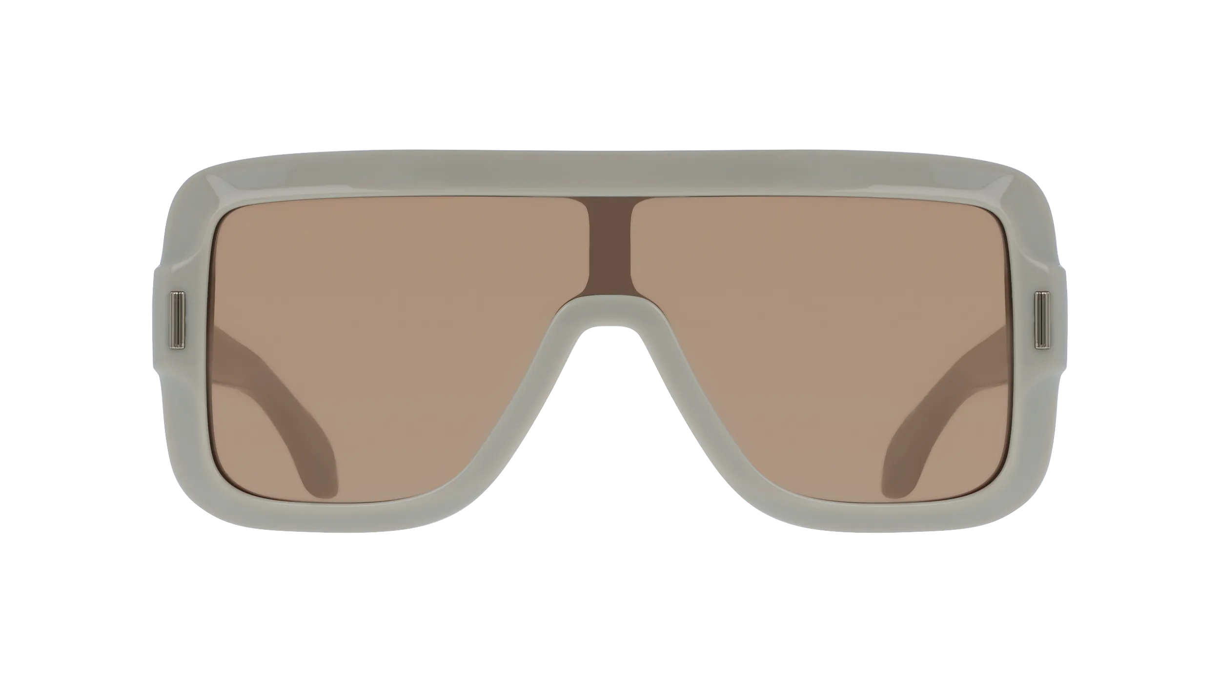 Ferragamo SF2061SE 259 Occhiali da sole Acetato Beige Maschera Normale - immagine 2