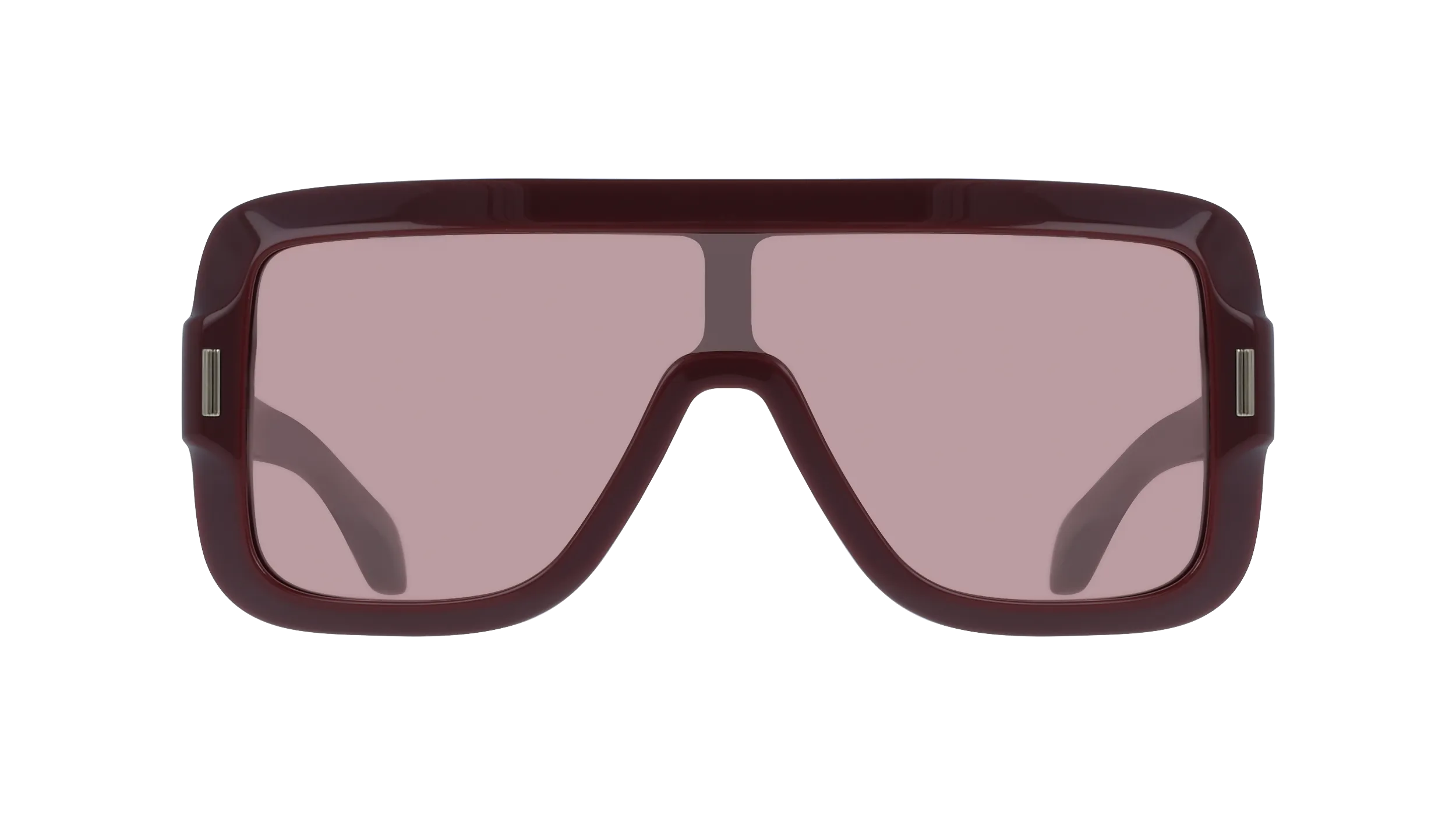 Ferragamo SF2061SE 606 Occhiali da sole Acetato Bordeaux Maschera Normale - immagine 2