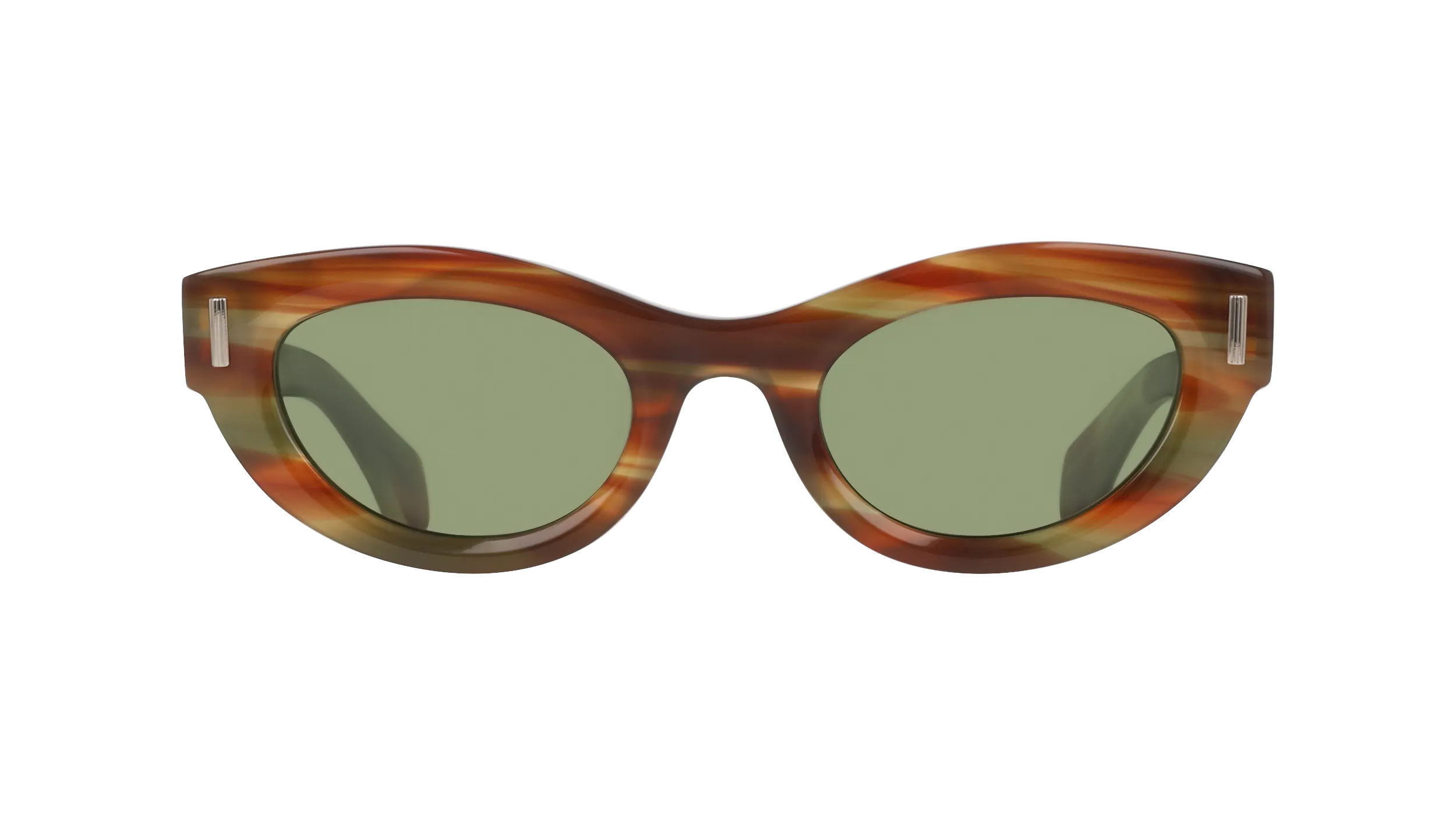 Ferragamo SF2062SE 280 Occhiali da sole Acetato Marrone Cat Eye Normale - immagine 2