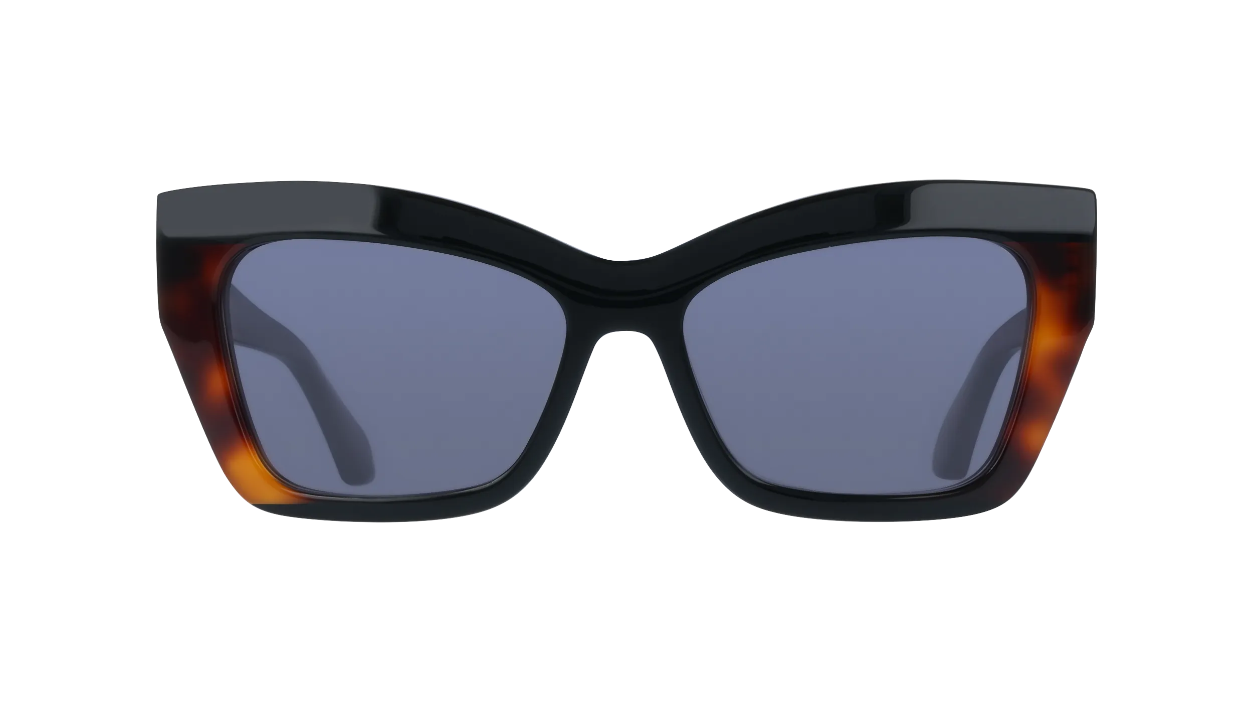 Ferragamo SF2065S 006 Occhiali da sole Acetato Nero Farfalla Normale - immagine 2