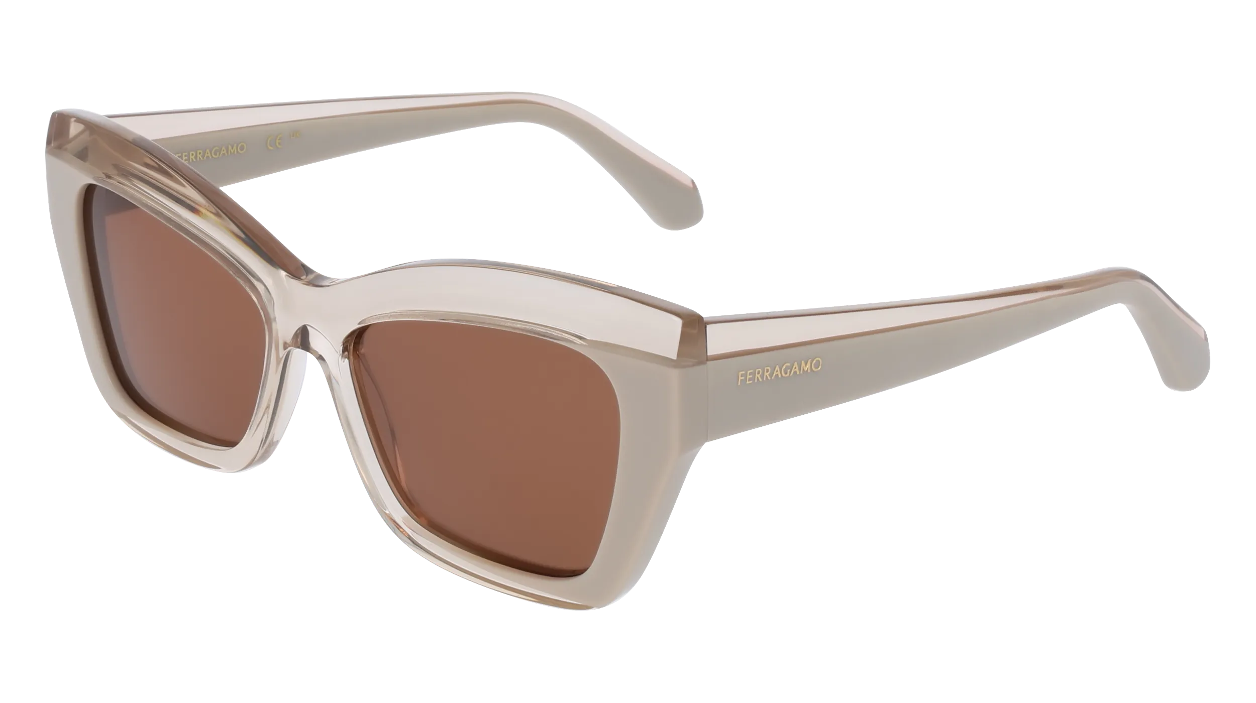 Ferragamo SF2065S 260 Occhiali da sole Acetato Farfalla Normale - immagine 1