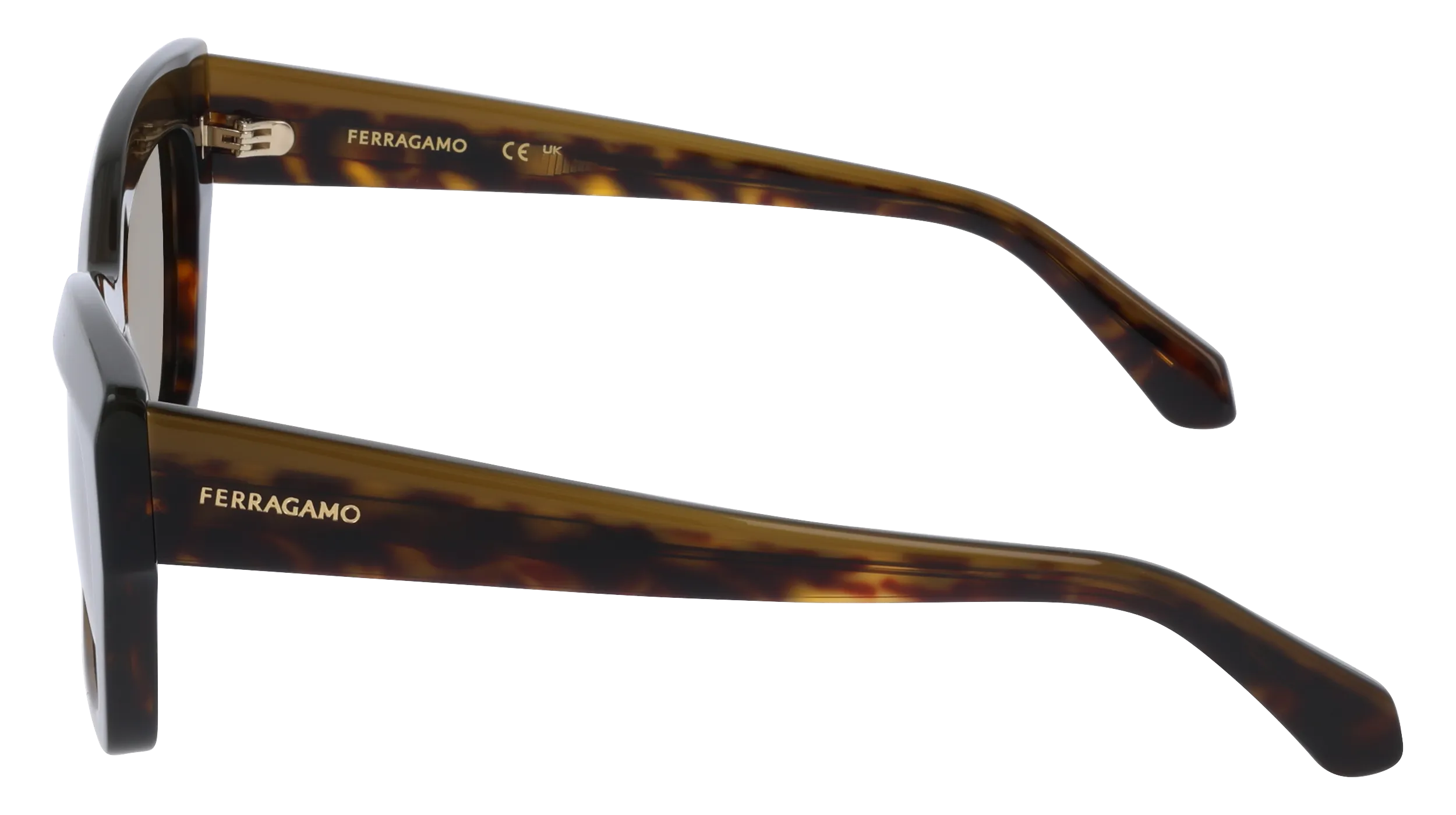 Ferragamo SF2065S 338 Occhiali da sole Acetato Farfalla Normale - immagine 3