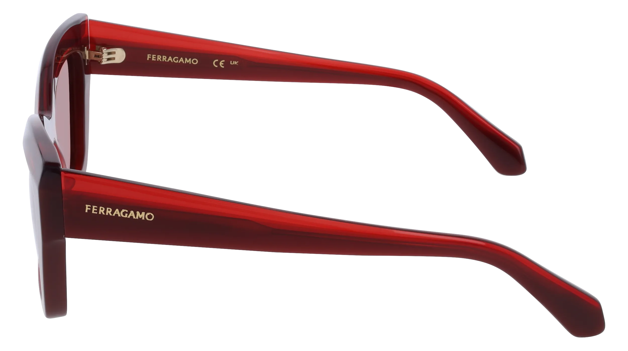 Ferragamo SF2065S 613 Occhiali da sole Acetato Farfalla Normale - immagine 3