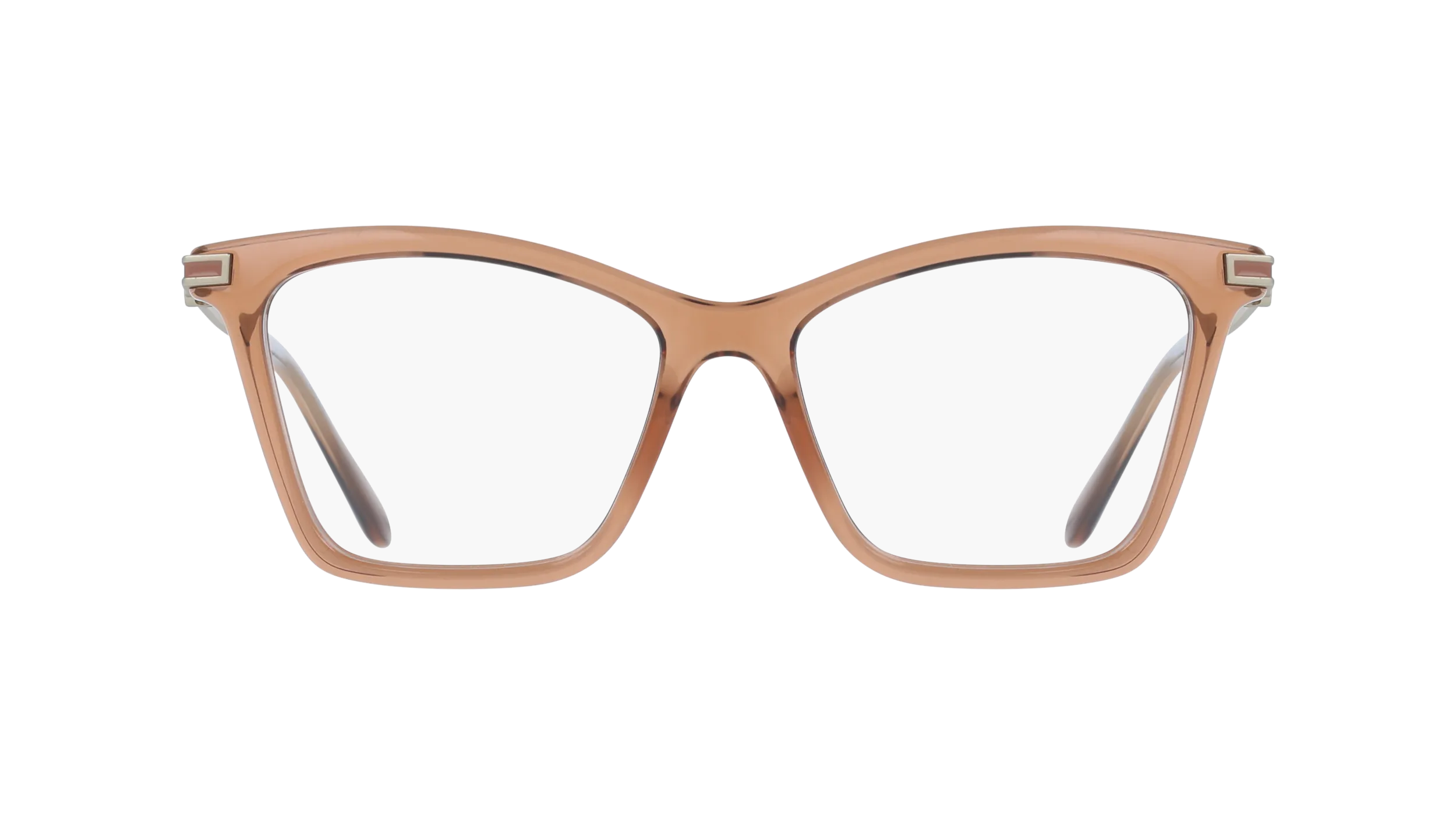 Ferragamo SF3024 232 Montature da vista Acetato Marrone Cat Eye Normale - immagine 2