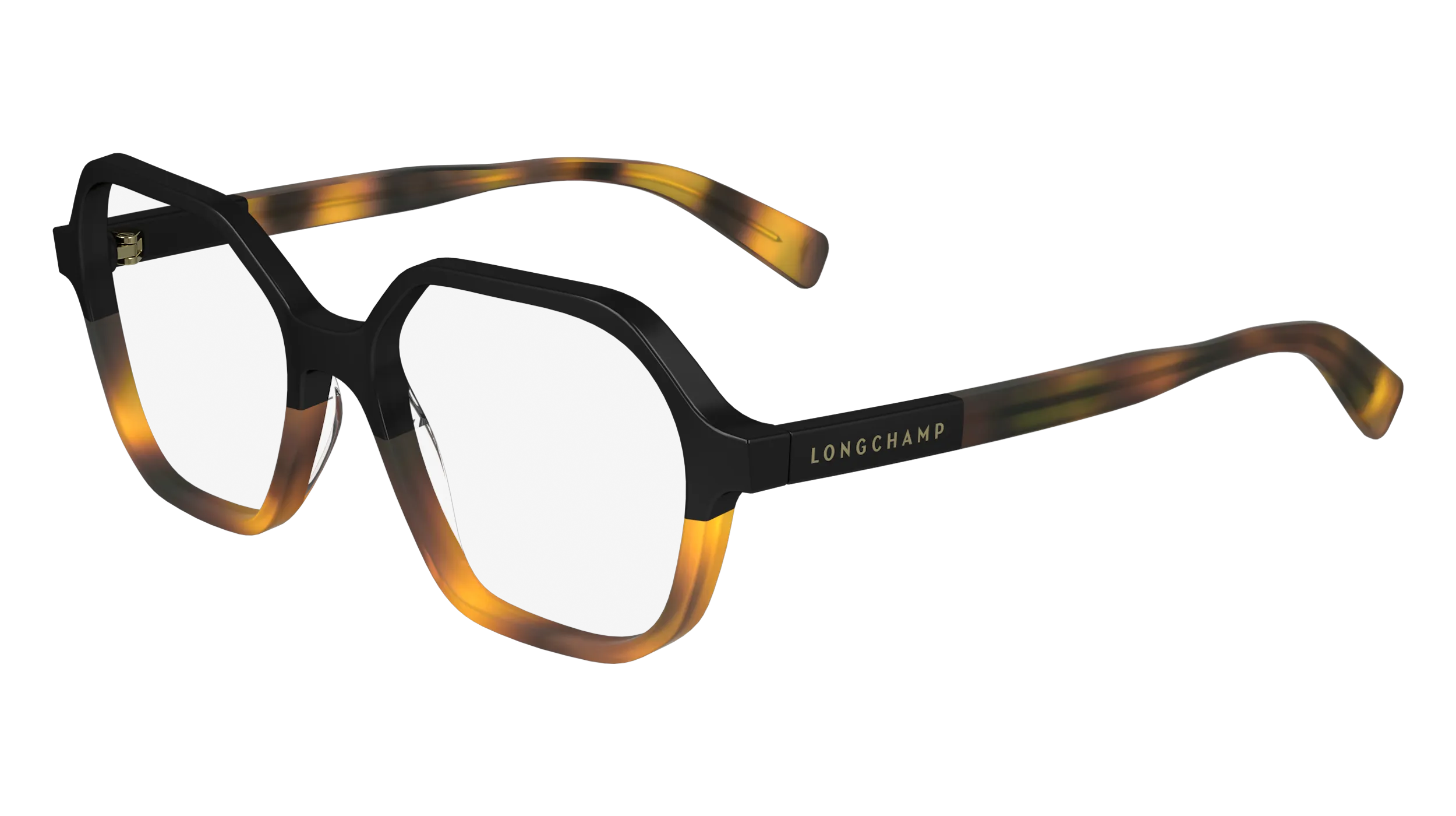 LONGCHAMP LO2740 011 Montature da vista Acetato Nero Squadrata Normale - immagine 1