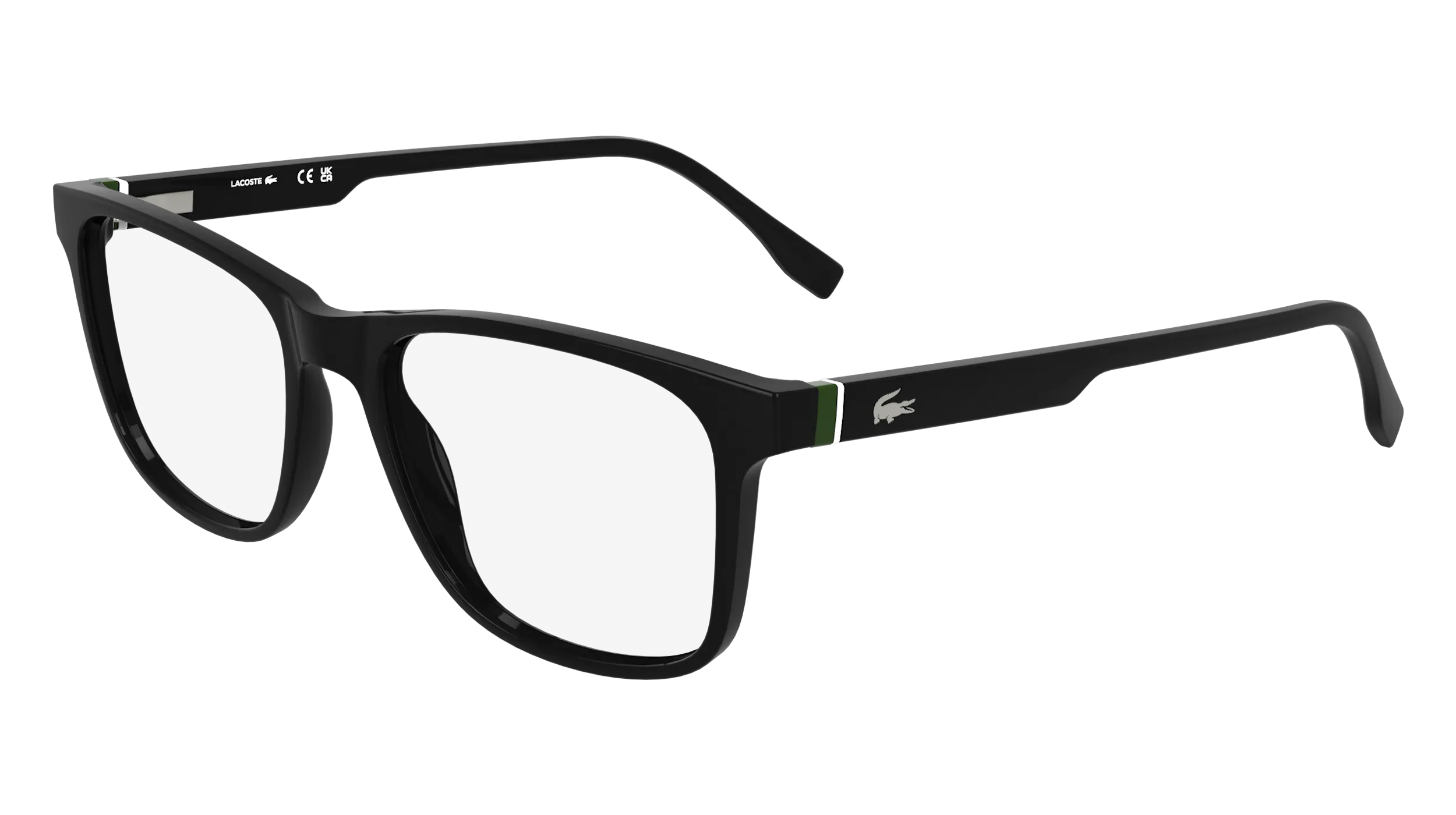 Lacoste L2974 001 Montature da vista Bio-iniettato Nero Squadrata Normale - immagine 1